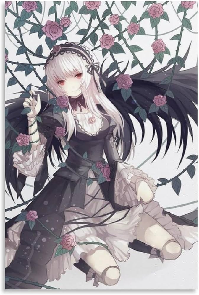 Amazon.co.jp: 絵画 ローゼンメイデン 水銀燈 ポスター 装飾画 Unframe