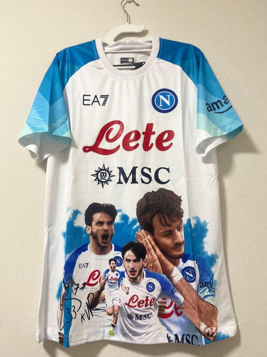 Amazon.co.jp: ナポリ 22 23 SeriaA優勝記念限定ユニフォーム