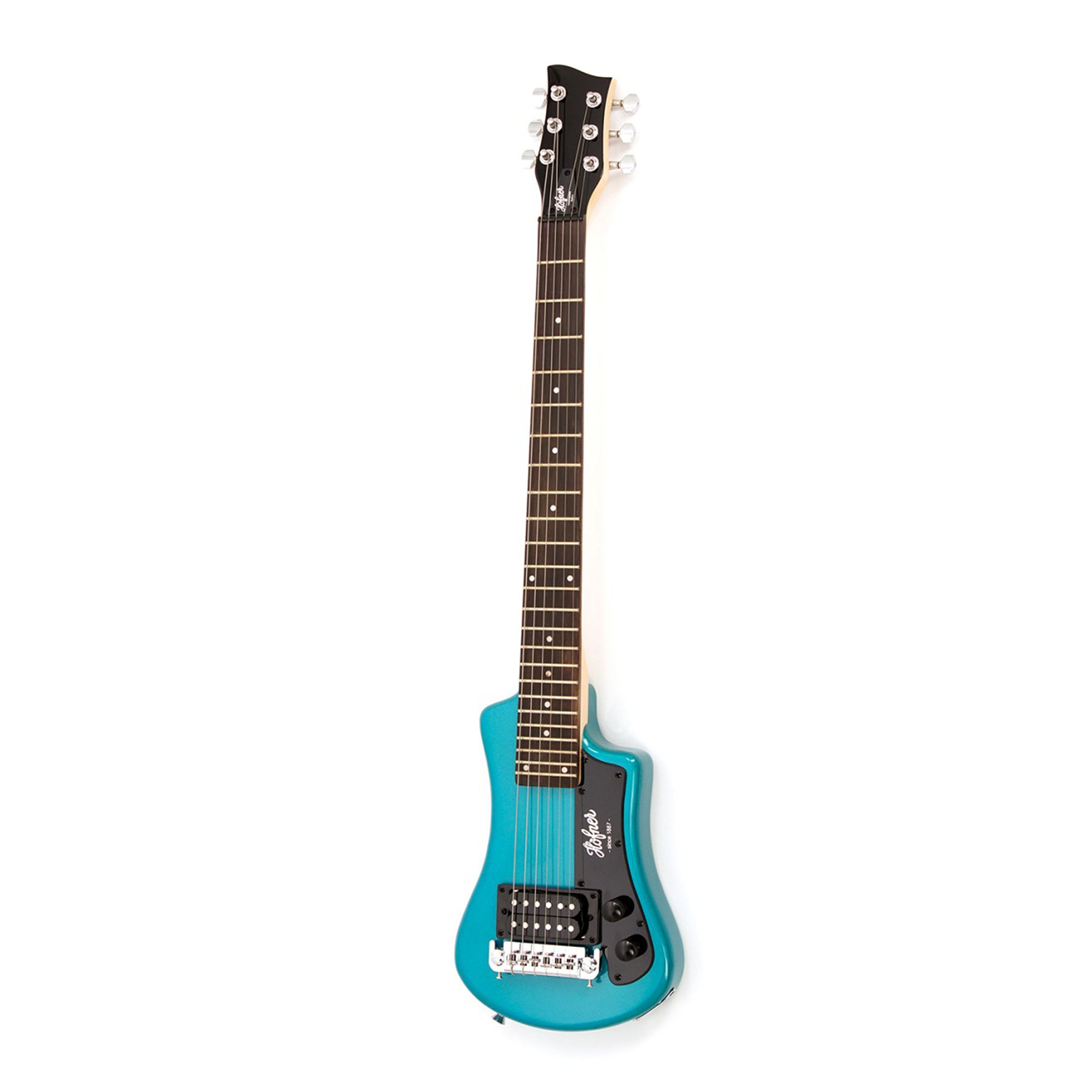 Amazon | Hofner ヘフナー HCT-SH-BL-O Shorty Electric Travel Guitar