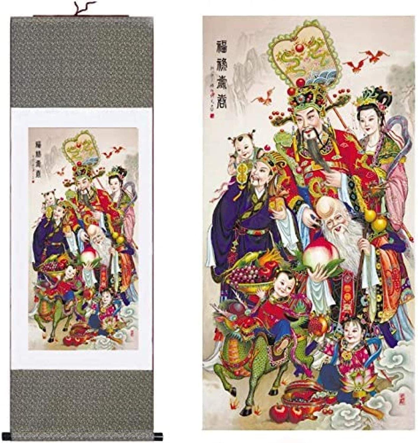 中国の壁画 戦時のもの 人物図 貴重品 古美術 AK1885A7-2 中国の壁画