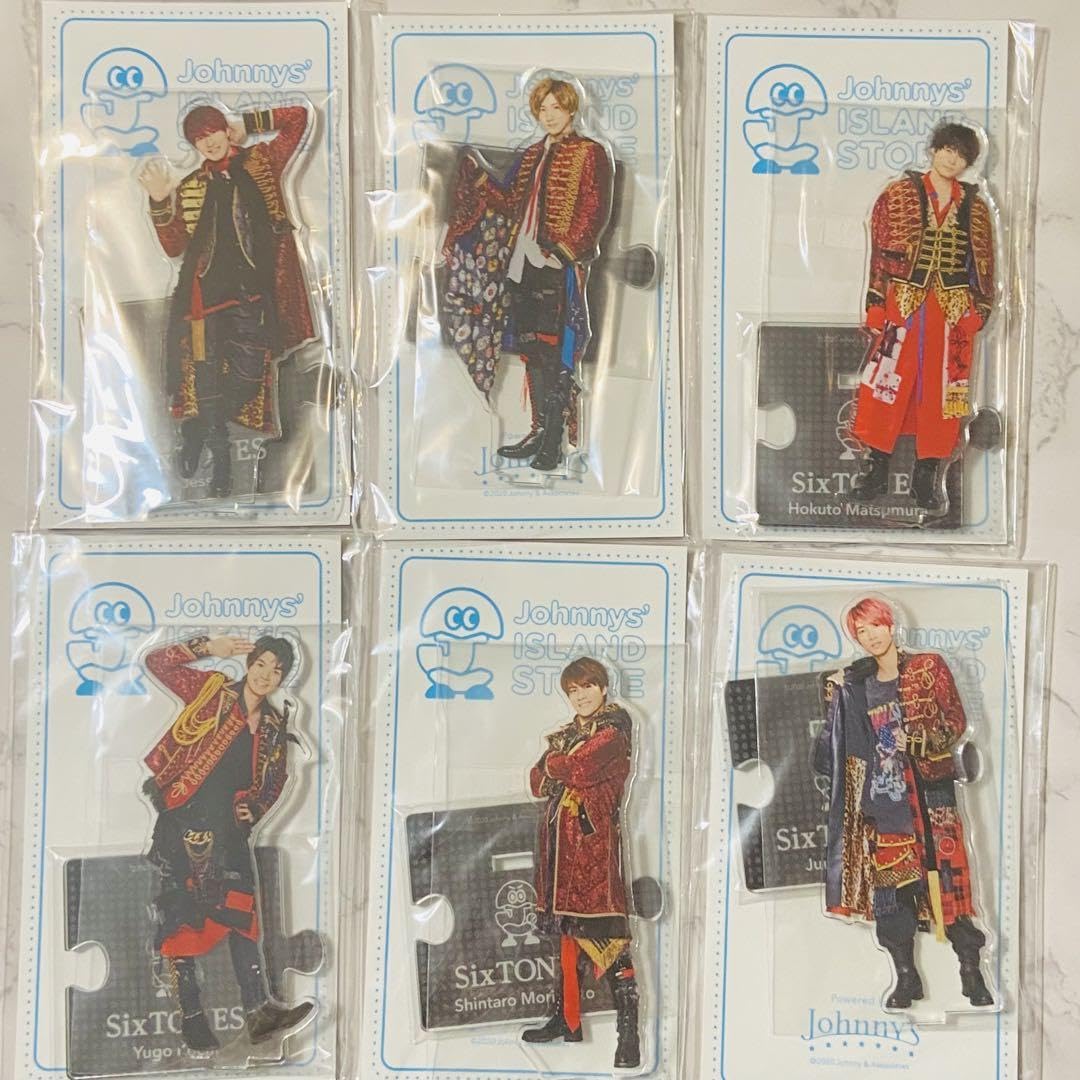 Amazon.co.jp: SixTONES アクリルスタンド第3弾 6人セット アクスタ