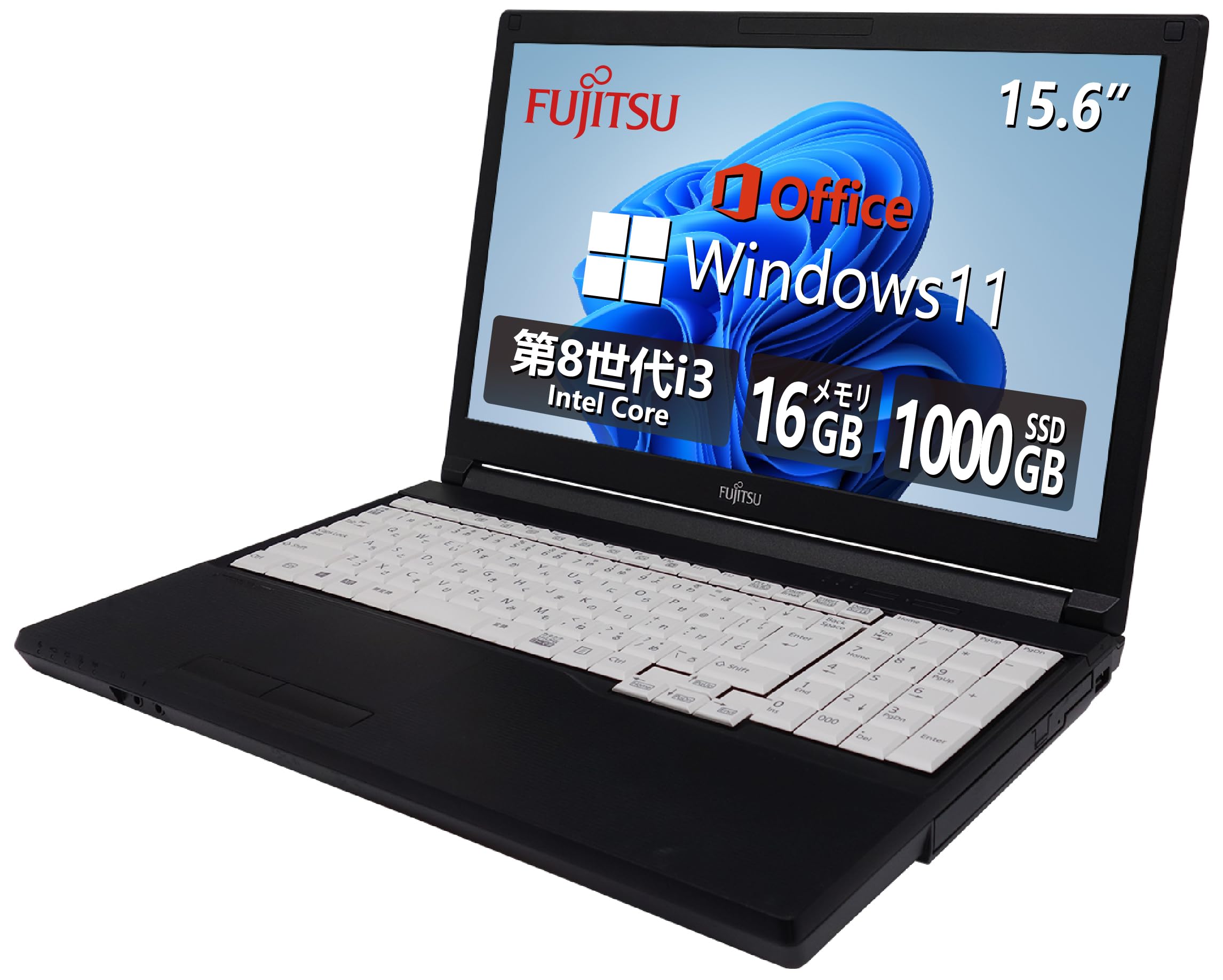 Amazon.co.jp: 【整備済み品】 【第8世代CPU搭載】FUJITSU ノート
