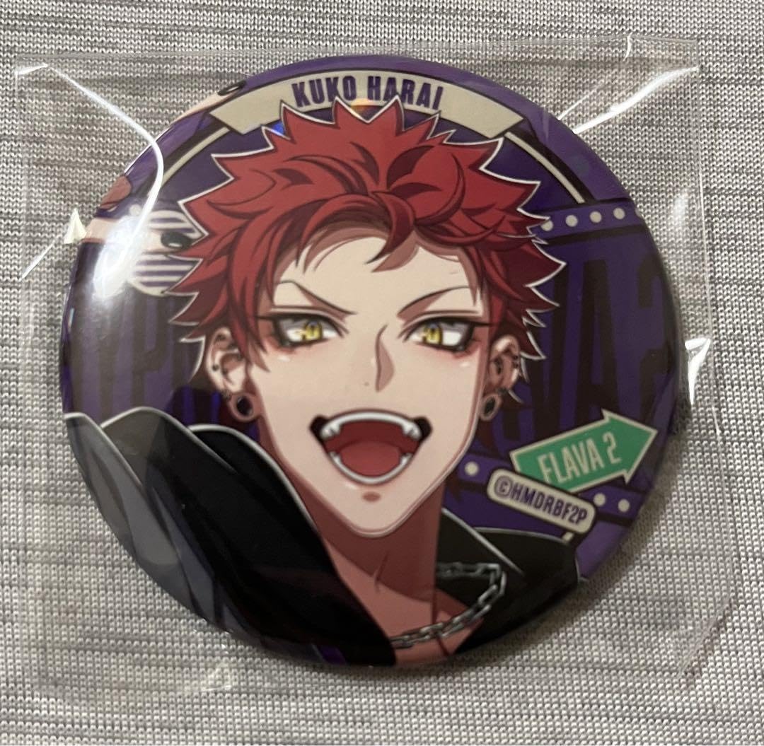 Amazon.co.jp: ヒプノシスマイク ヒプマイ 波羅夷空却 Flava2 缶バッジ