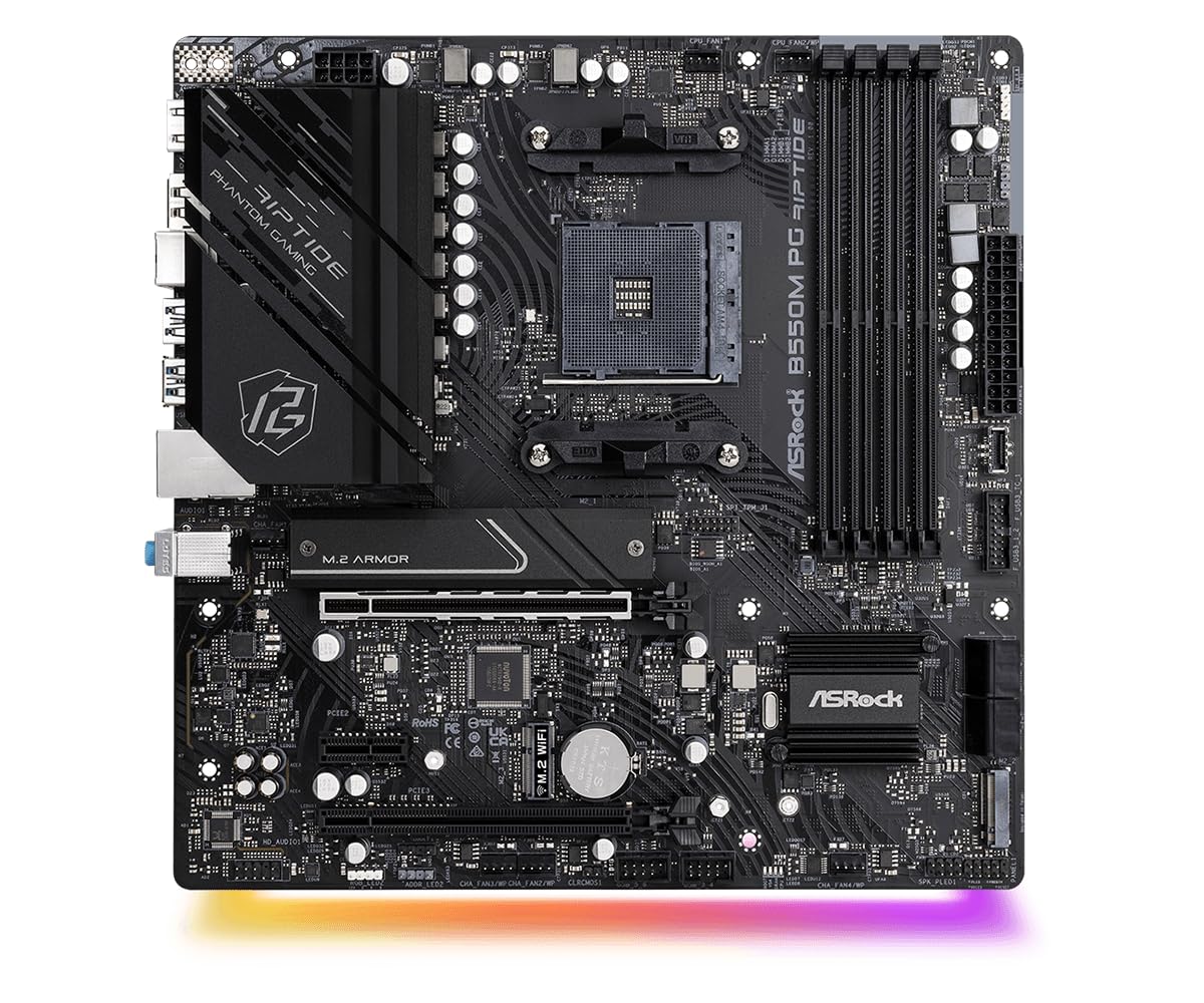 Amazon | ASRock マザーボード B550M PG Riptide AMD Ryzen 5000