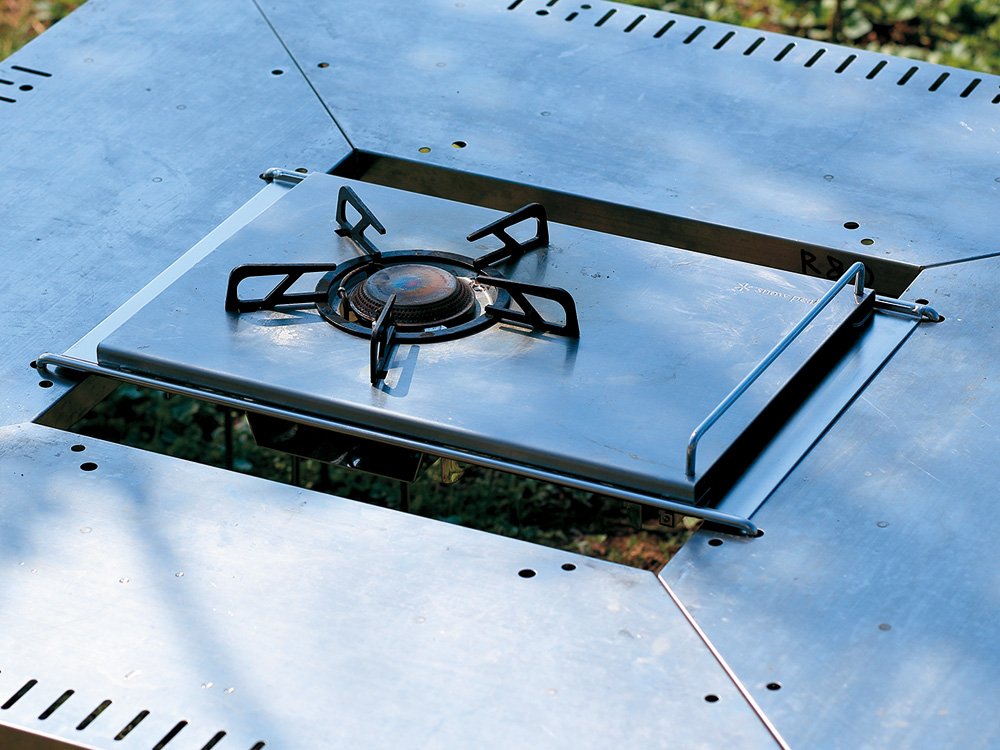 Peak ジカロテーブル+ワンユニットブリッジ+ベープレートスタンド