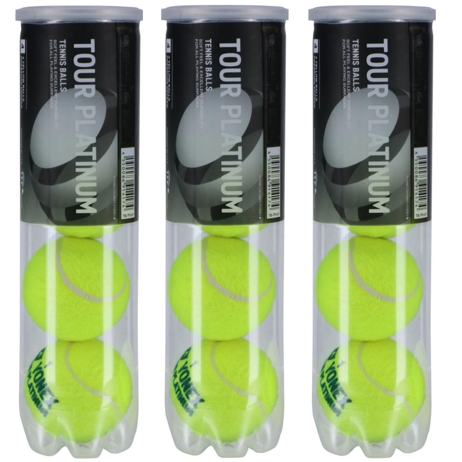 Amazon | ヨネックス(YONEX) 硬式 テニスボール ツアープラチナム TOUR