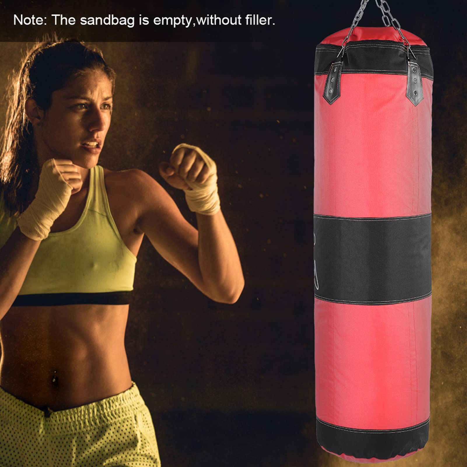 Amazon | ボクシングサンドバッグ、グローブ付き大人用パンチング