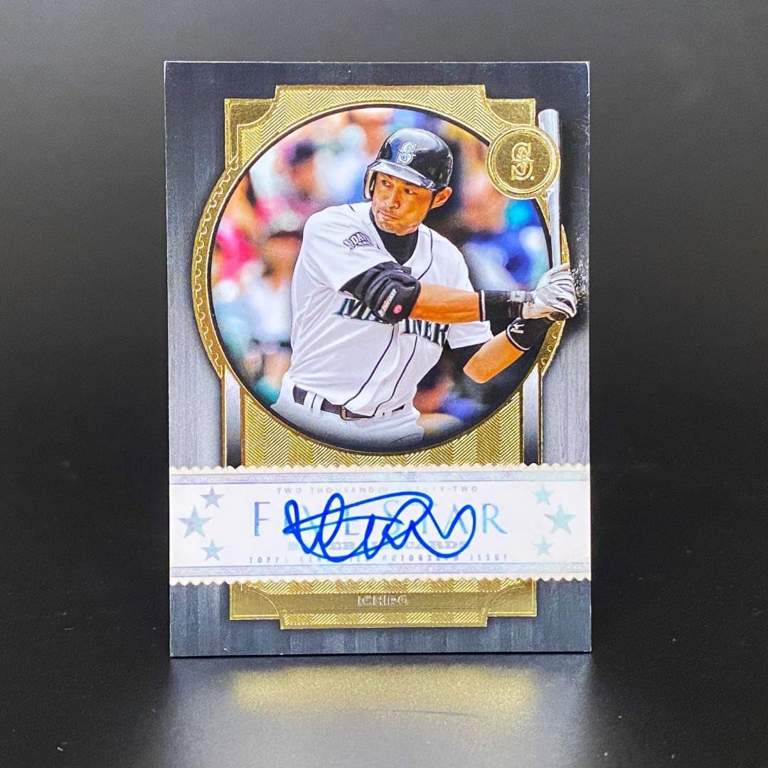 Amazon.co.jp: イチロー直筆サインカード2022 Topps Five Star : おもちゃ