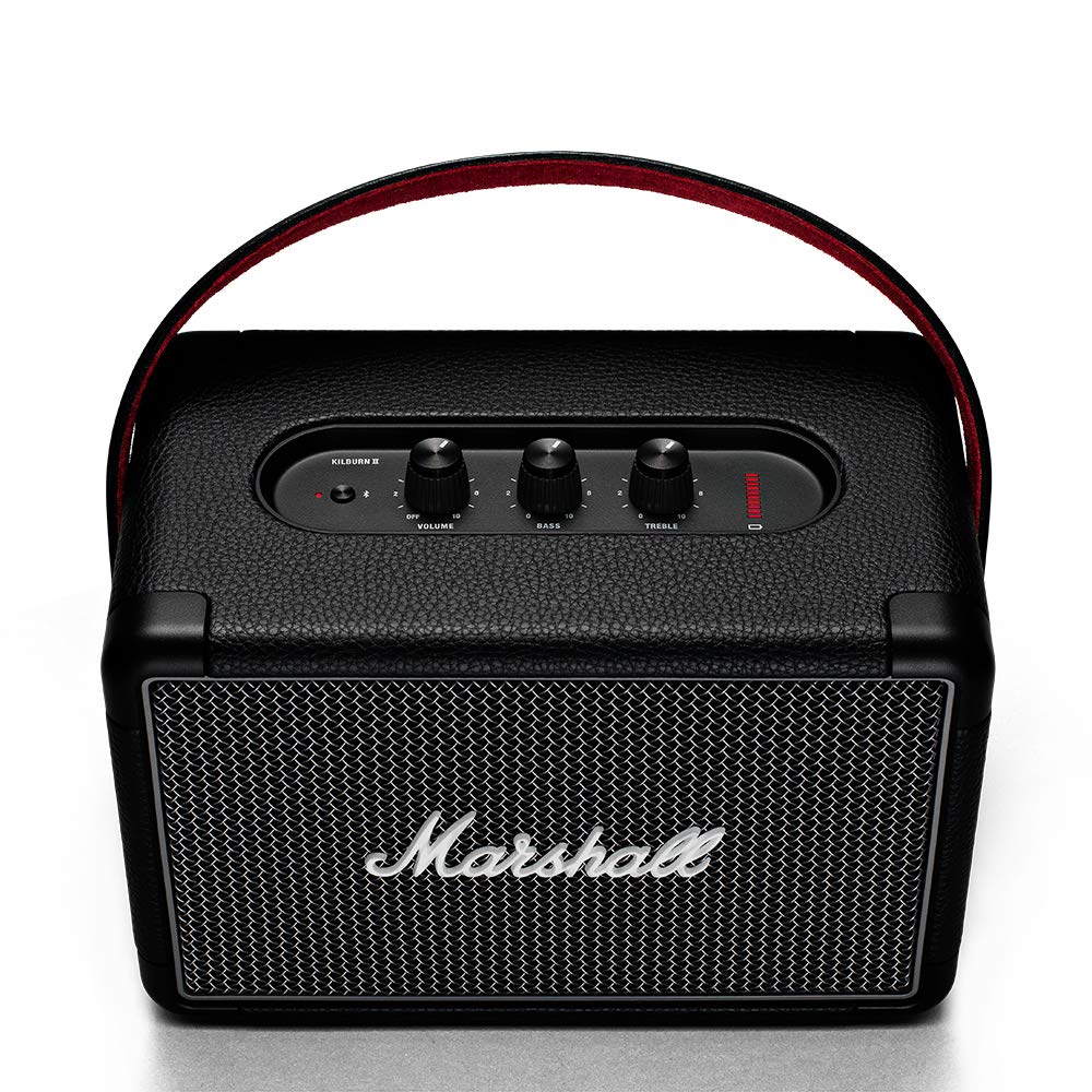 Amazon.com: Marshall Kilburn II Portable Bluetooth Speaker - Black