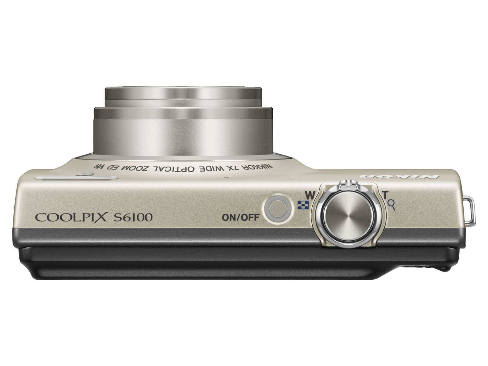 Amazon.co.jp: Nikon COOLPIX S6100 Digital Camera Champagne Silver