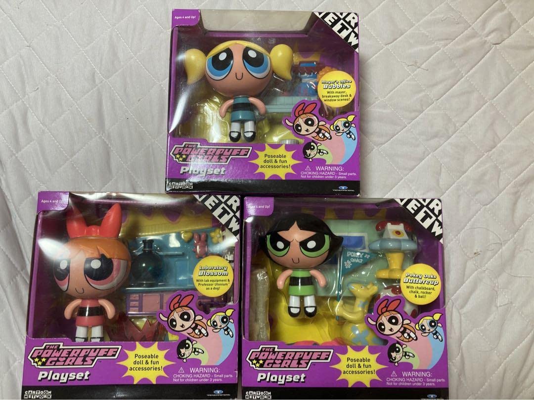 Amazon.co.jp: パワーパフガールズ プレイセット セガトイズ バブルス