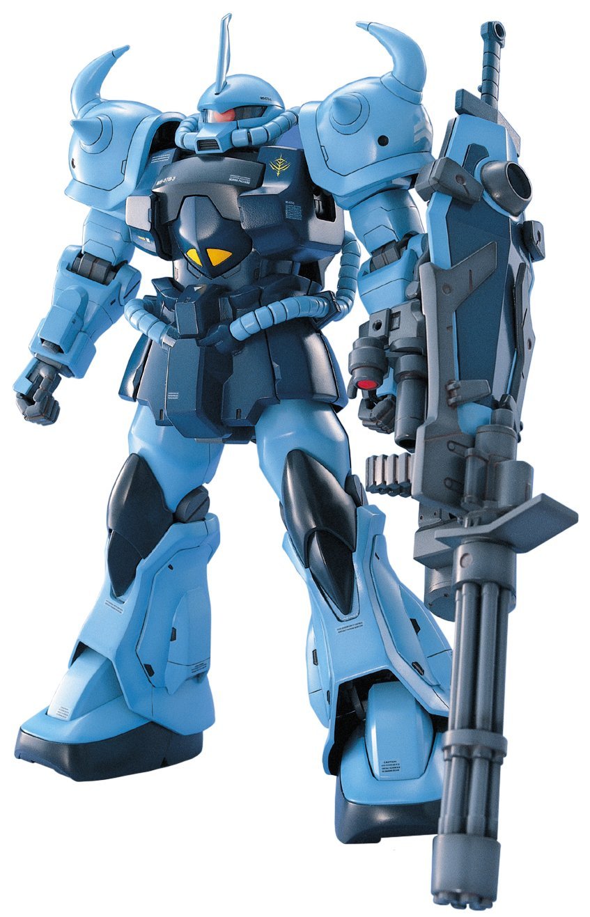 Amazon | MG 1/100 MS-07B-3 グフカスタム (機動戦士ガンダム 第08MS