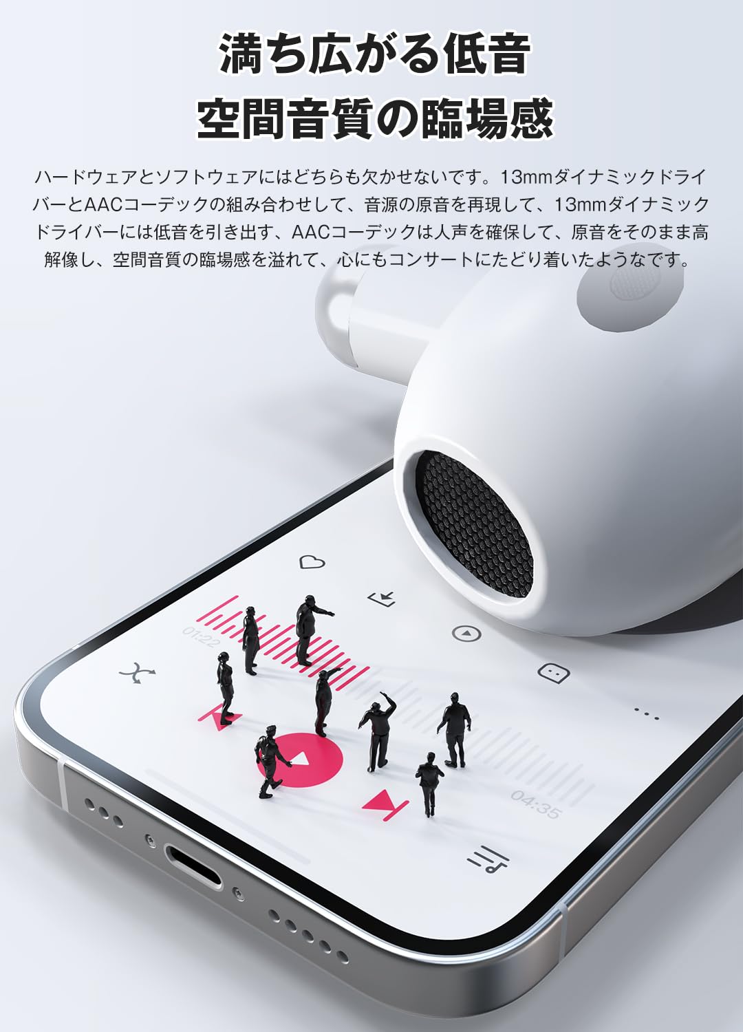 Amazon.co.jp: 【究極進歩モデル】ワイヤレスイヤホン bluetooth