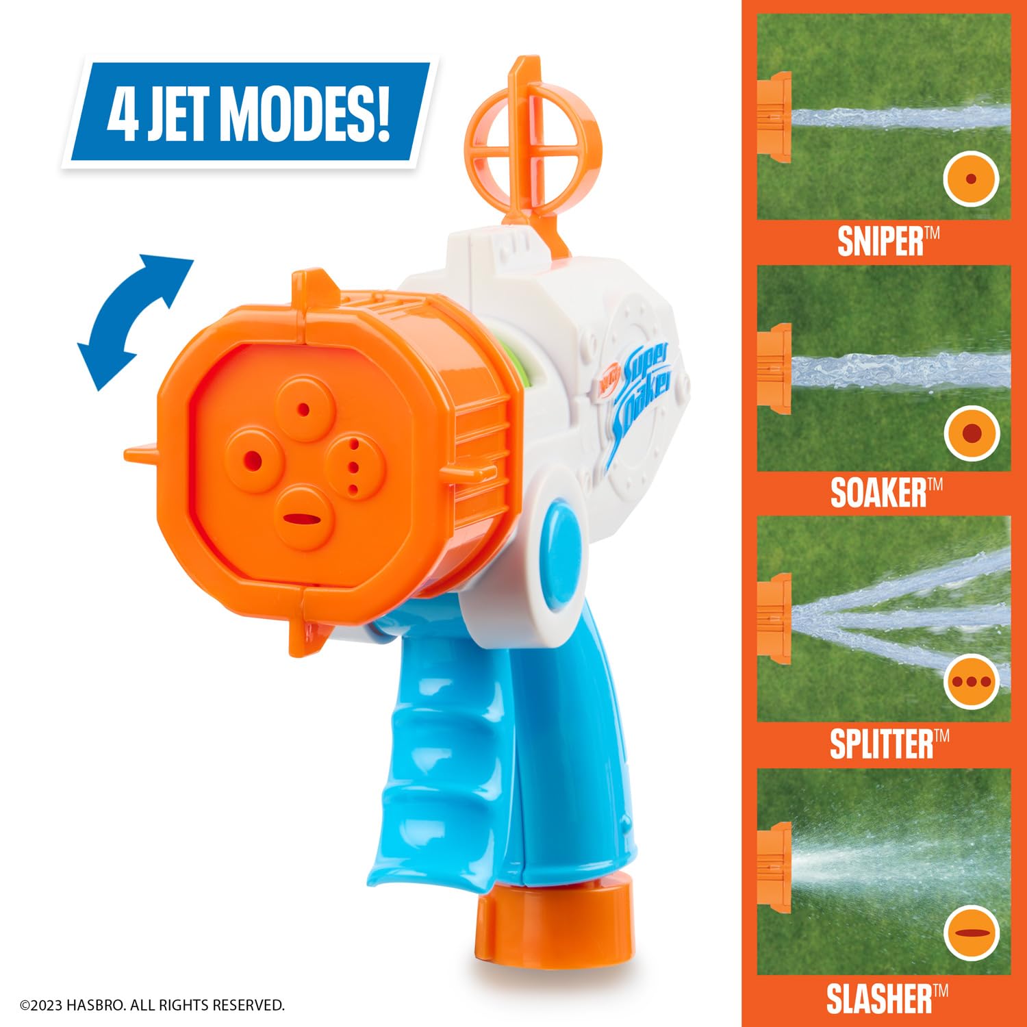 Amazon.com: NERF Super Soaker Quadblast Blaster – Garden Hose