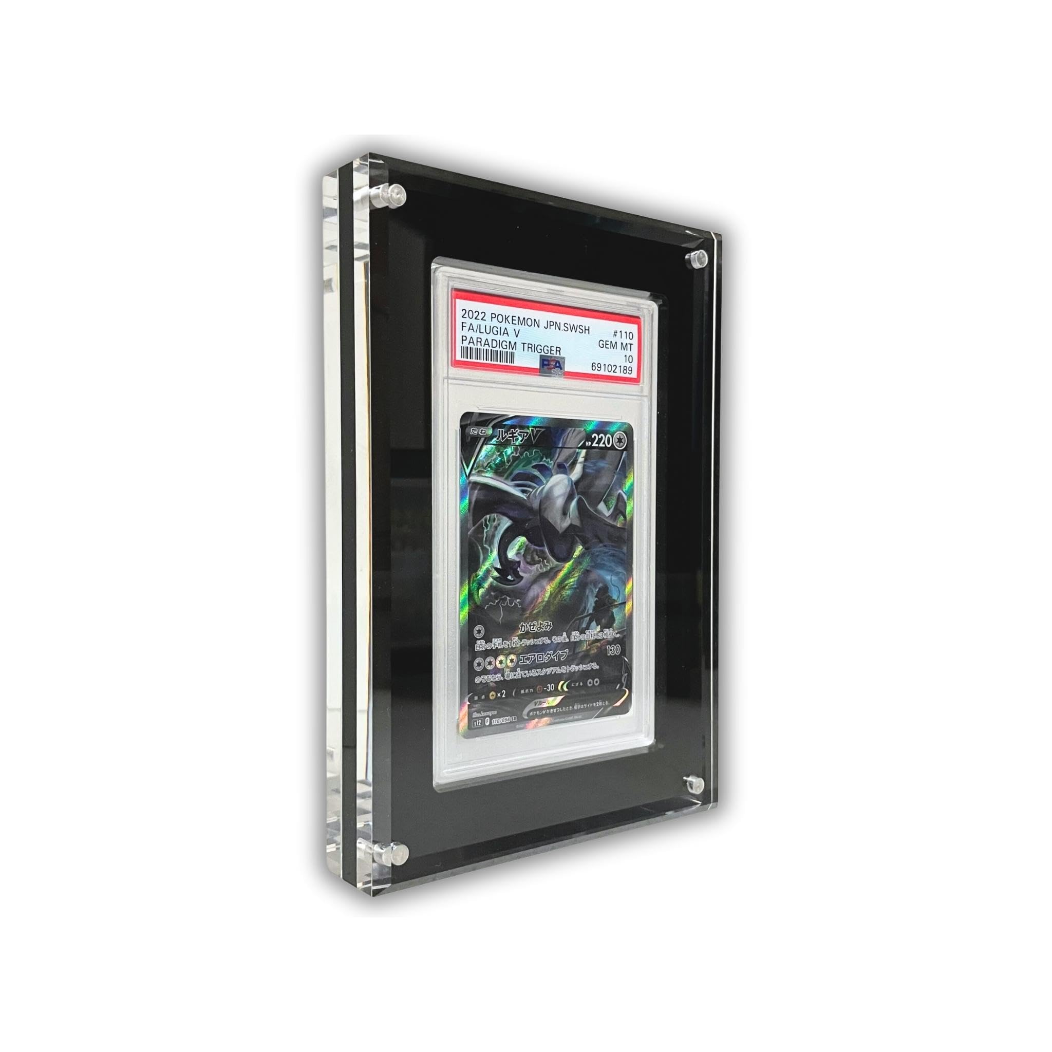 Amazon | ヨロズラボ PSA専用 マグネットローダー アクリルブロック uv