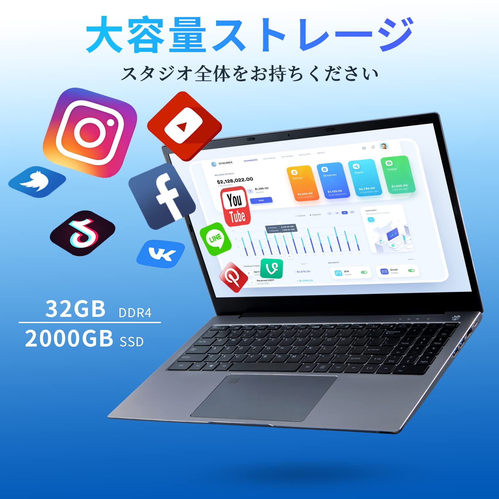 Amazon.co.jp: SERYUB ノートPC Core i7 第11世代Core i7-1165G7ノート