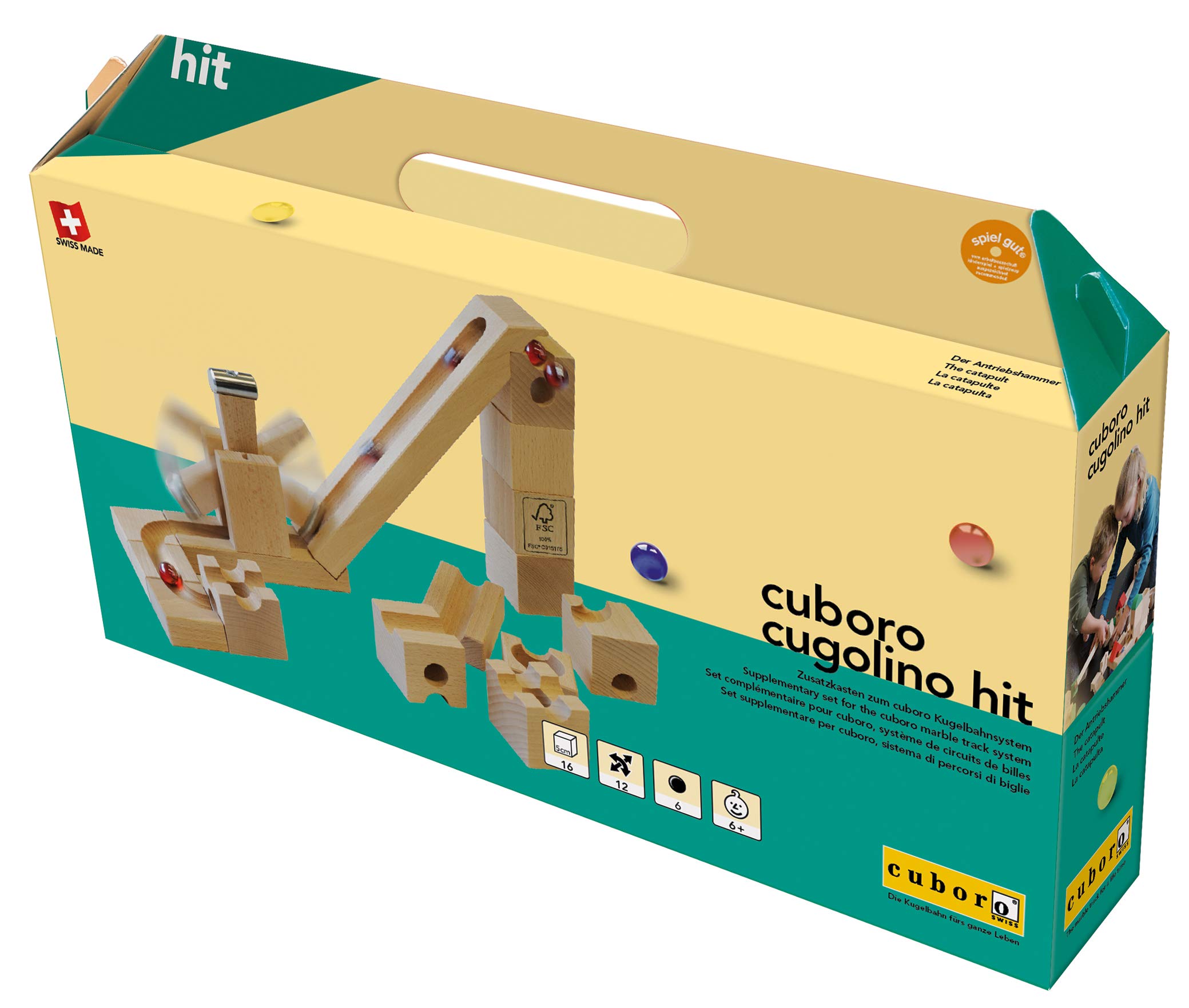 Amazon.co.jp: キュボロ (cuboro) キュボロ クゴリーノ ヒット : おもちゃ