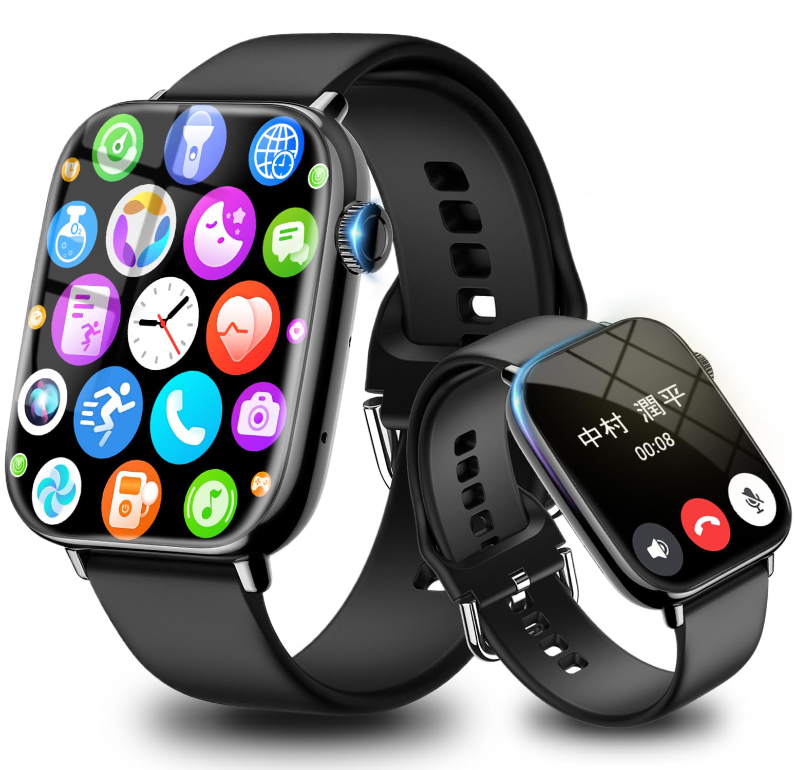 Amazon | スマートウォッチ【2025進化新モデル】bluetooth通話機能 多