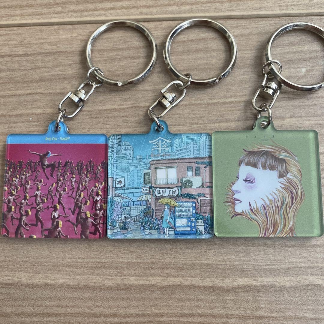 s*a様 【未開封】King Gnu CDジャケットアクリルキーホルダー キーチ
