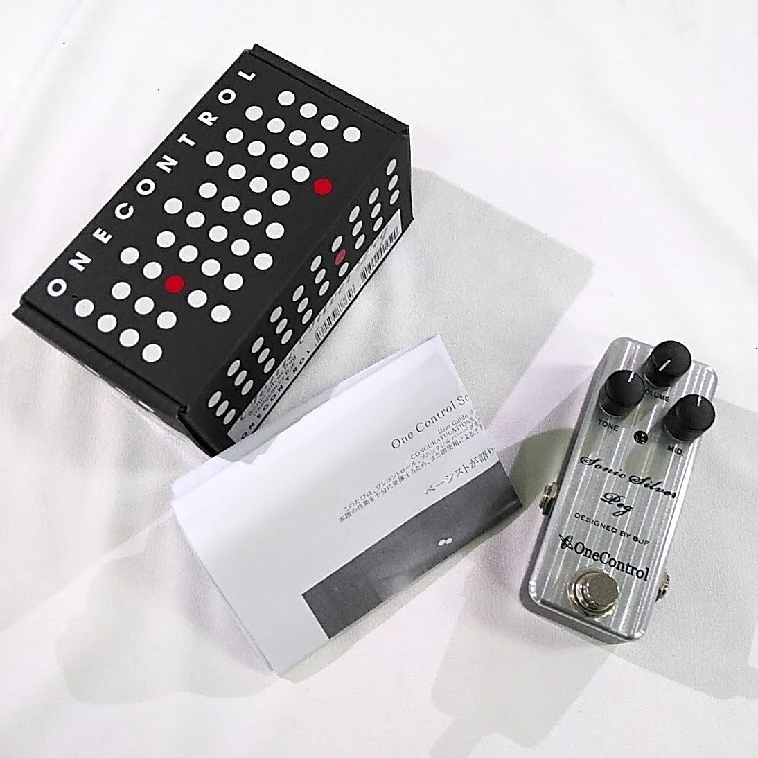 Amazon | One Control Sonic Silver Peg ベースプリアンプ (ワン