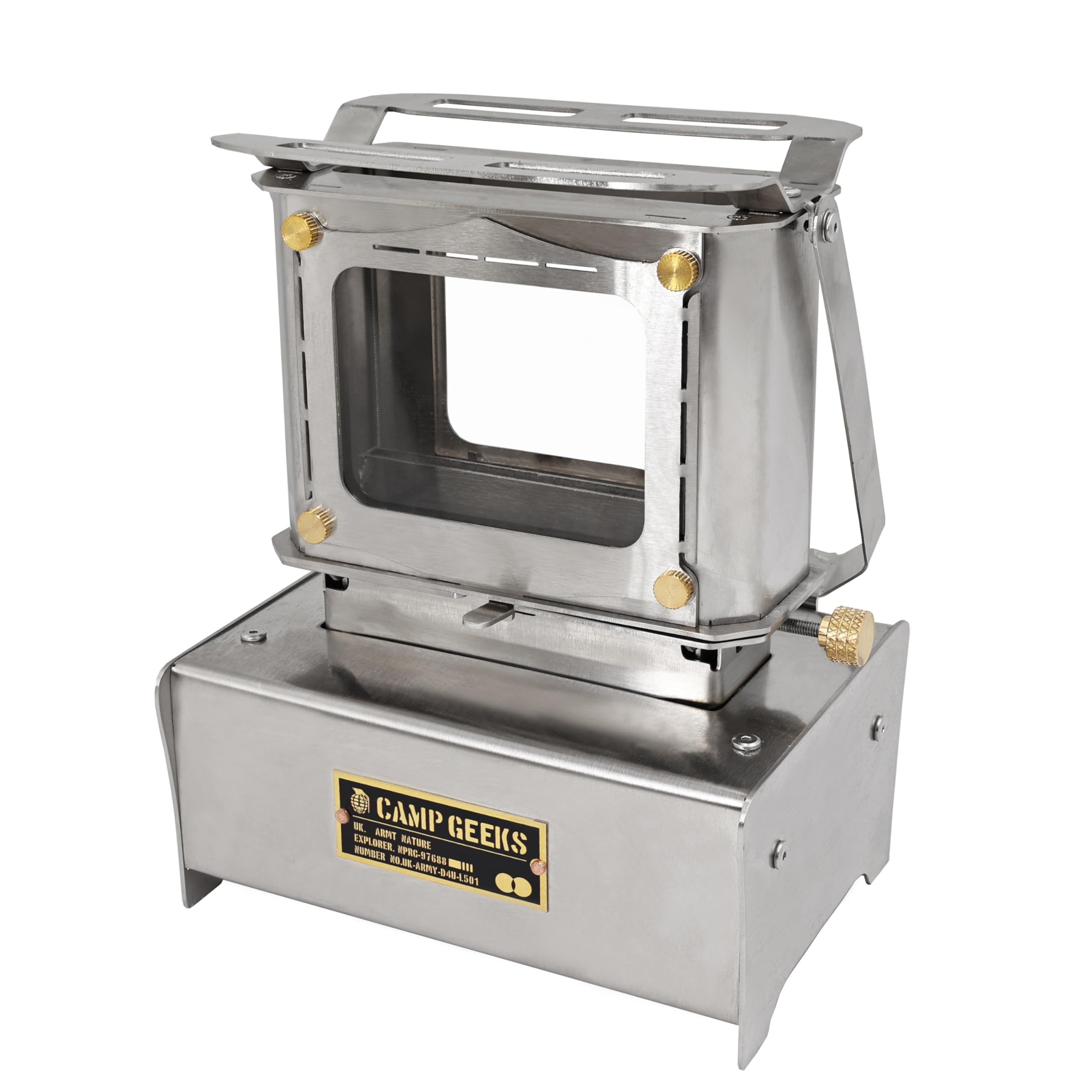 Amazon.co.jp: CAMPGEEKS アイロンストーブ オイルランタン ポータブル