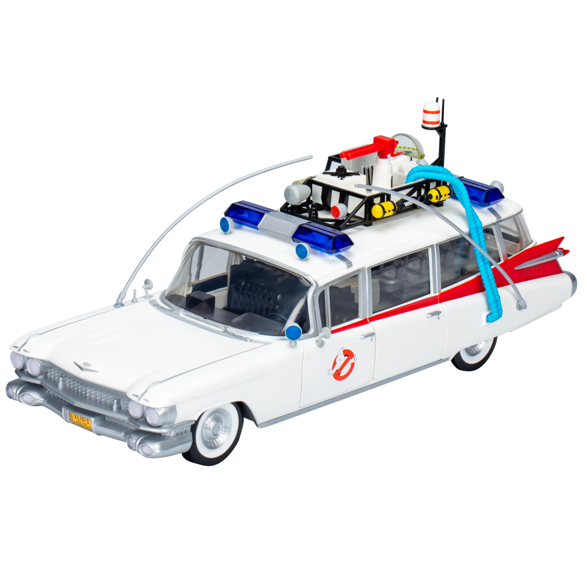 Amazon.com: Ghostbusters Plasma Series Ecto-1 (1984), 1:18 Scale