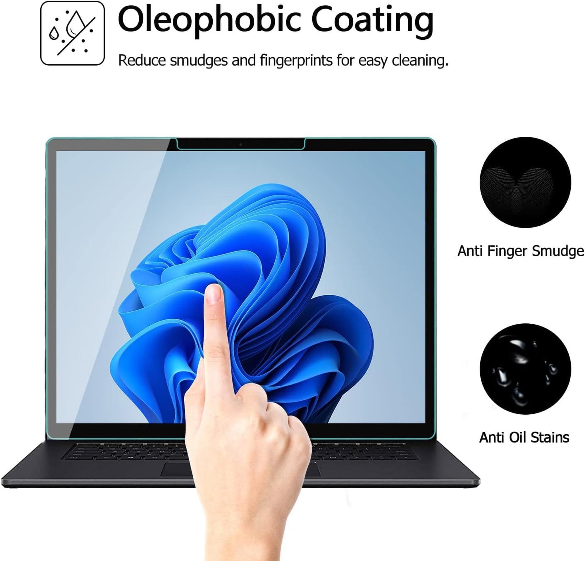 Amazon.co.jp: MEGOO Surface Laptop 5/6/4/3/2/1 用液晶ガラス保護