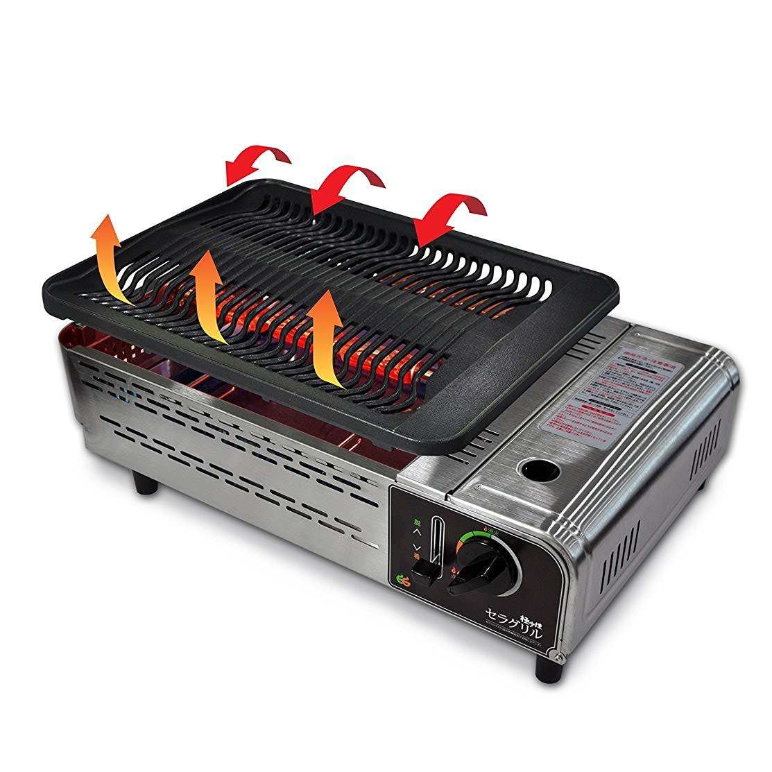 Amazon | エコナグリル 極少煙セラグリル ECGH-100J | エコナグリル