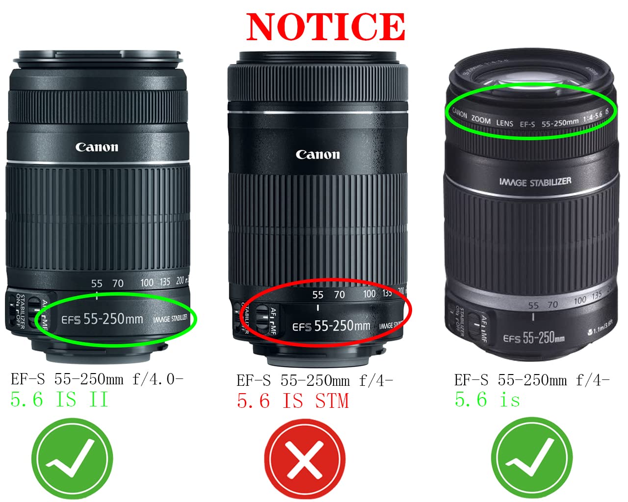 Amazon.com : ET-60 Lens Hood Shade for Canon EF 75-300mm f/4-5.6