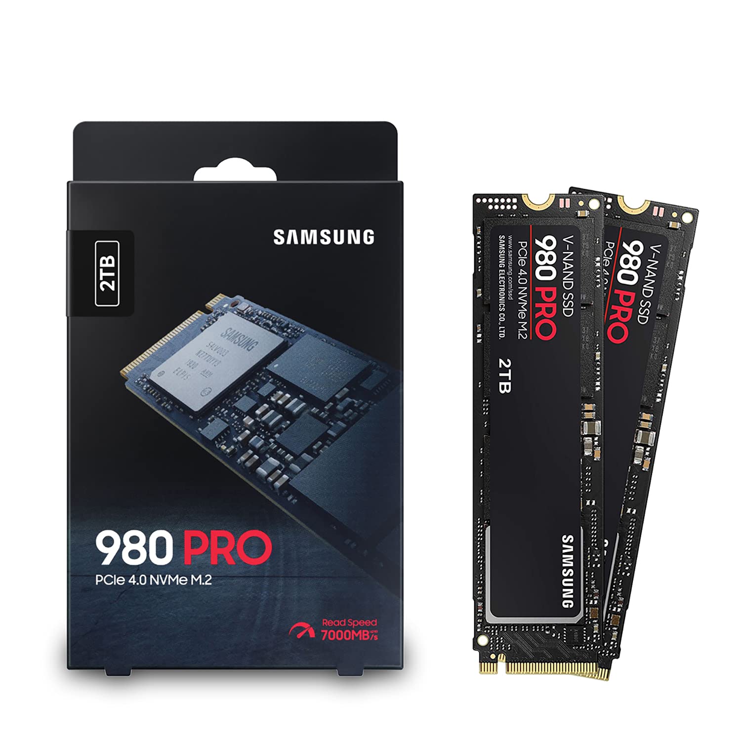 Amazon | Samsung 980 PRO 4TB (2TB x 2) PCIe SSD - 7,000MB/秒 4.0 x