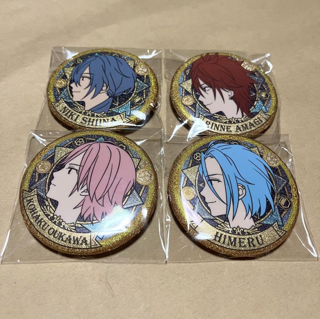 Amazon | 横顔缶バッジ 中国 あんスタ crazy:B セット | バッジ | おもちゃ