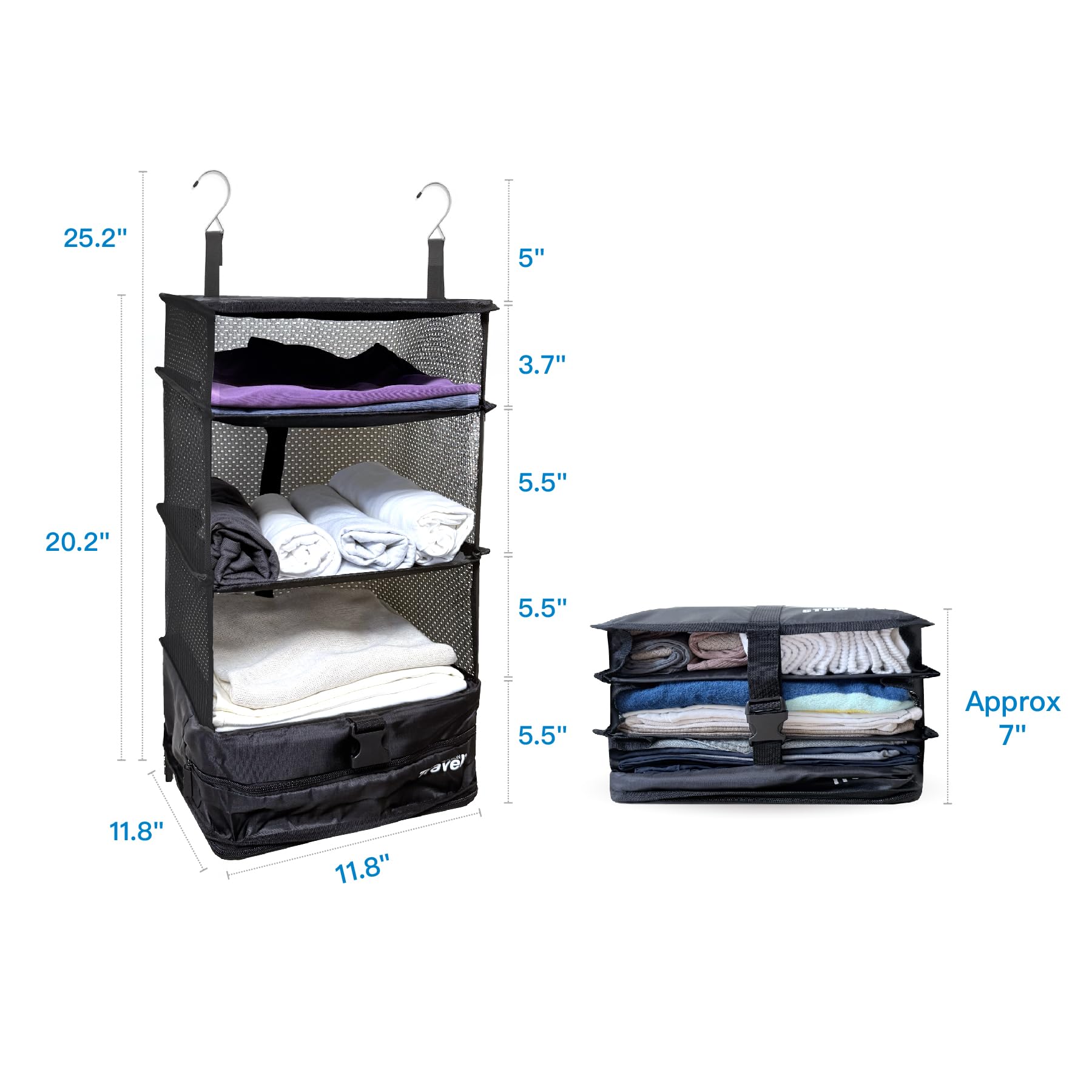 Amazon.com: Grand Fusion Stow-N-Go Packing Organizer for Luggage