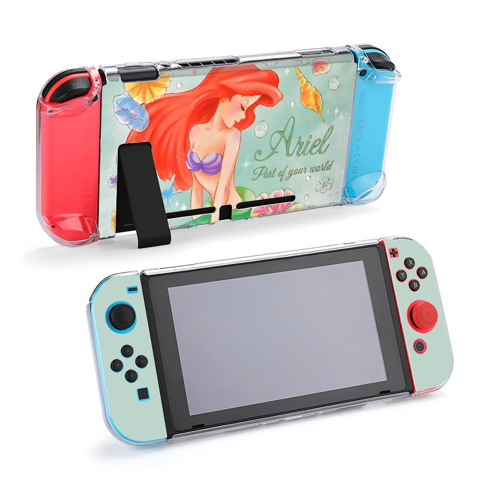 Amazon.co.jp: リトルマーメイド アリエル Switch対応 スイッチカバー