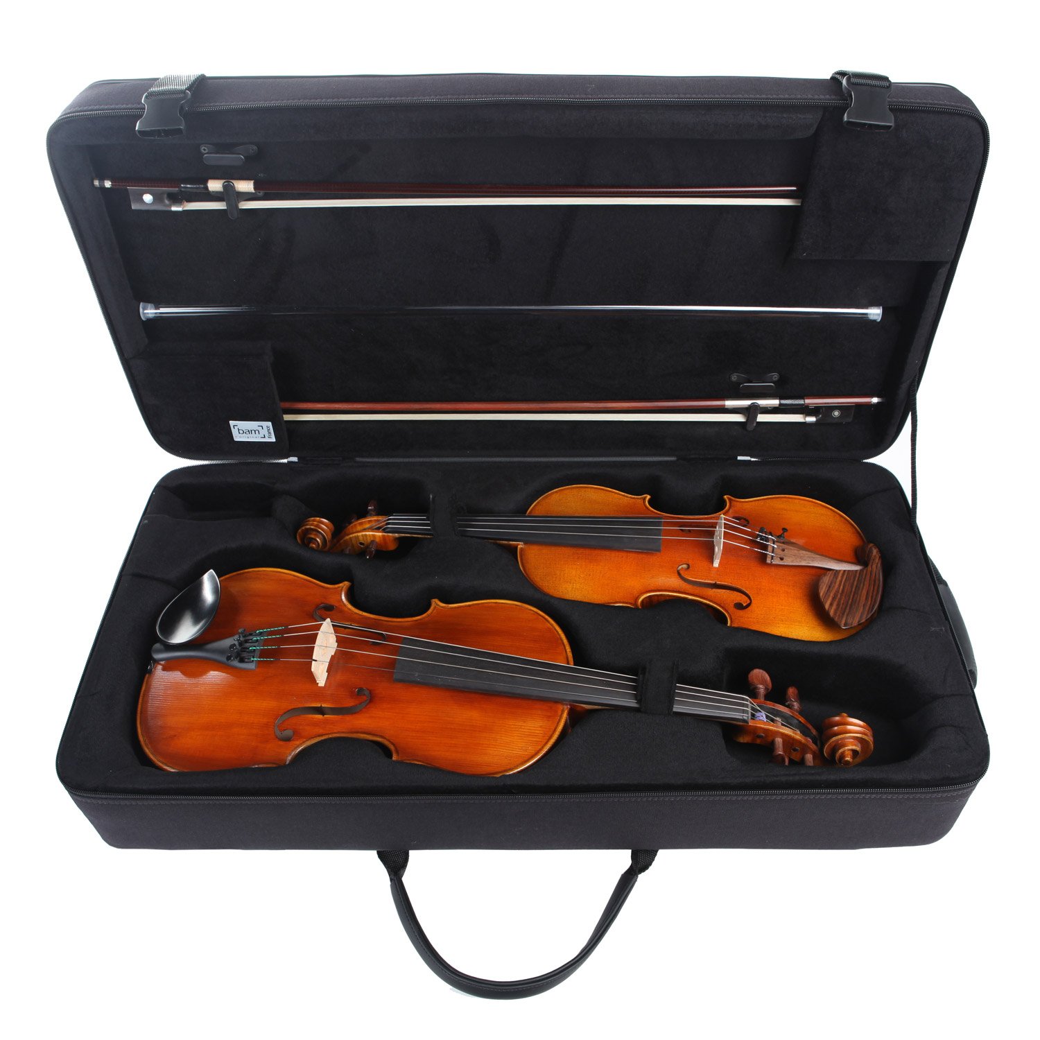 Amazon | Bam classic double violin/viola case -green | バイオリン