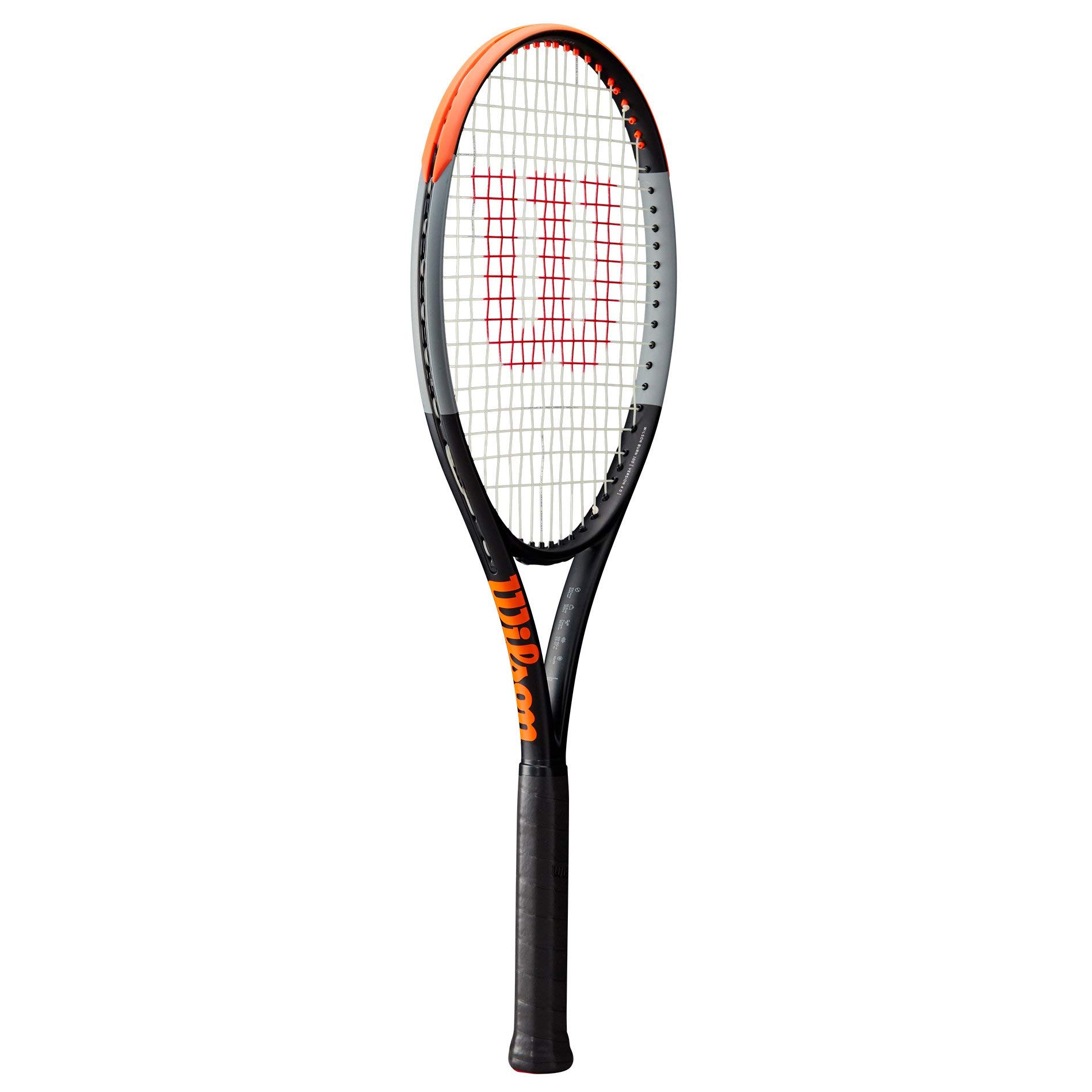 Amazon | Wilson Burn 100 V4.0 テニスラケット (4_1/4) ガットなし