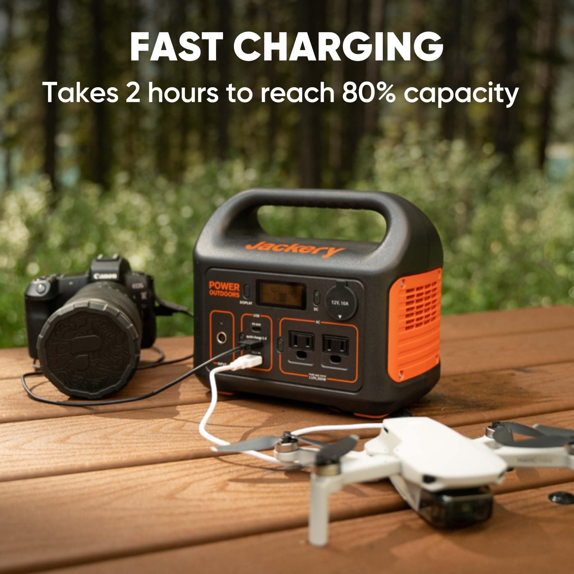 Amazon.com : Jackery Solar Generator 300, 293Wh Backup Lithium