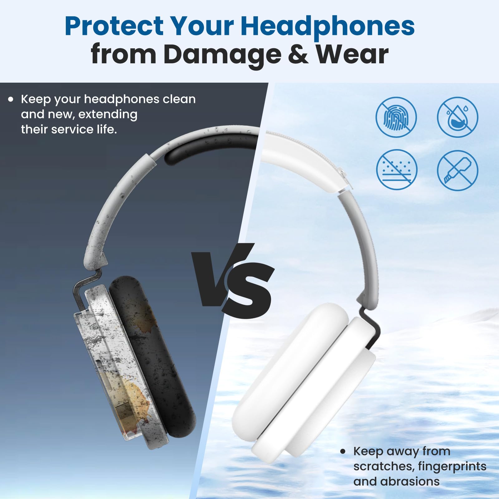 Amazon.com: for Nothing Headphone (1) Case Cover – 3-in-1 Silicone