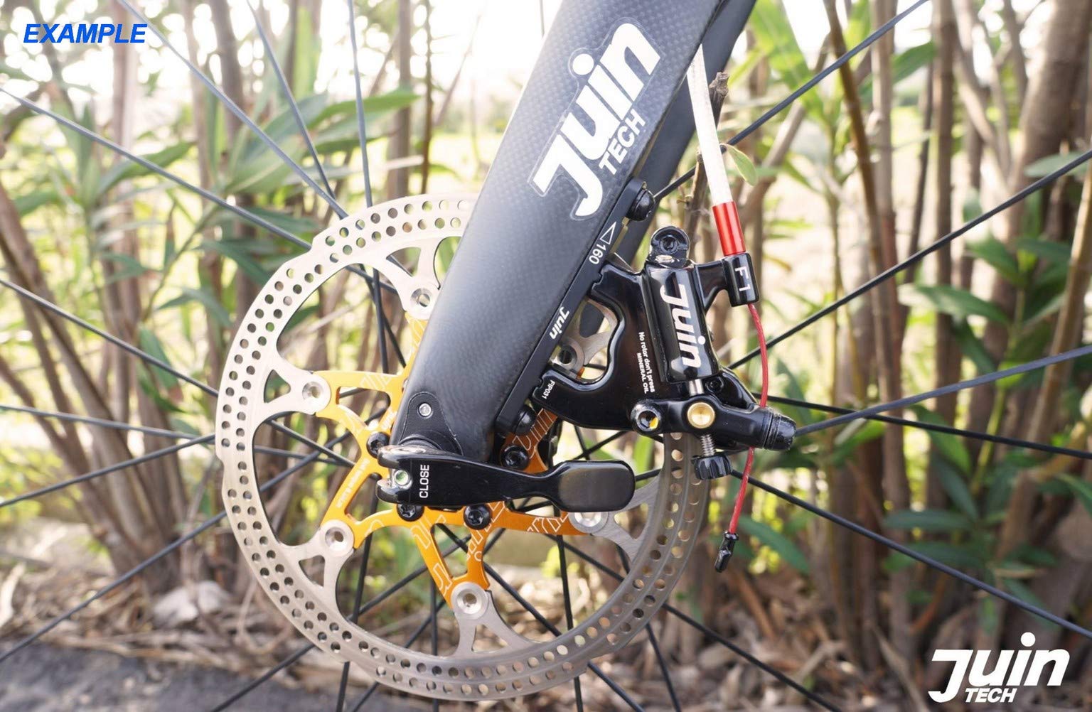 Amazon | Juin Tech F1ケーブル作動油圧自転車ディスクブレーキ