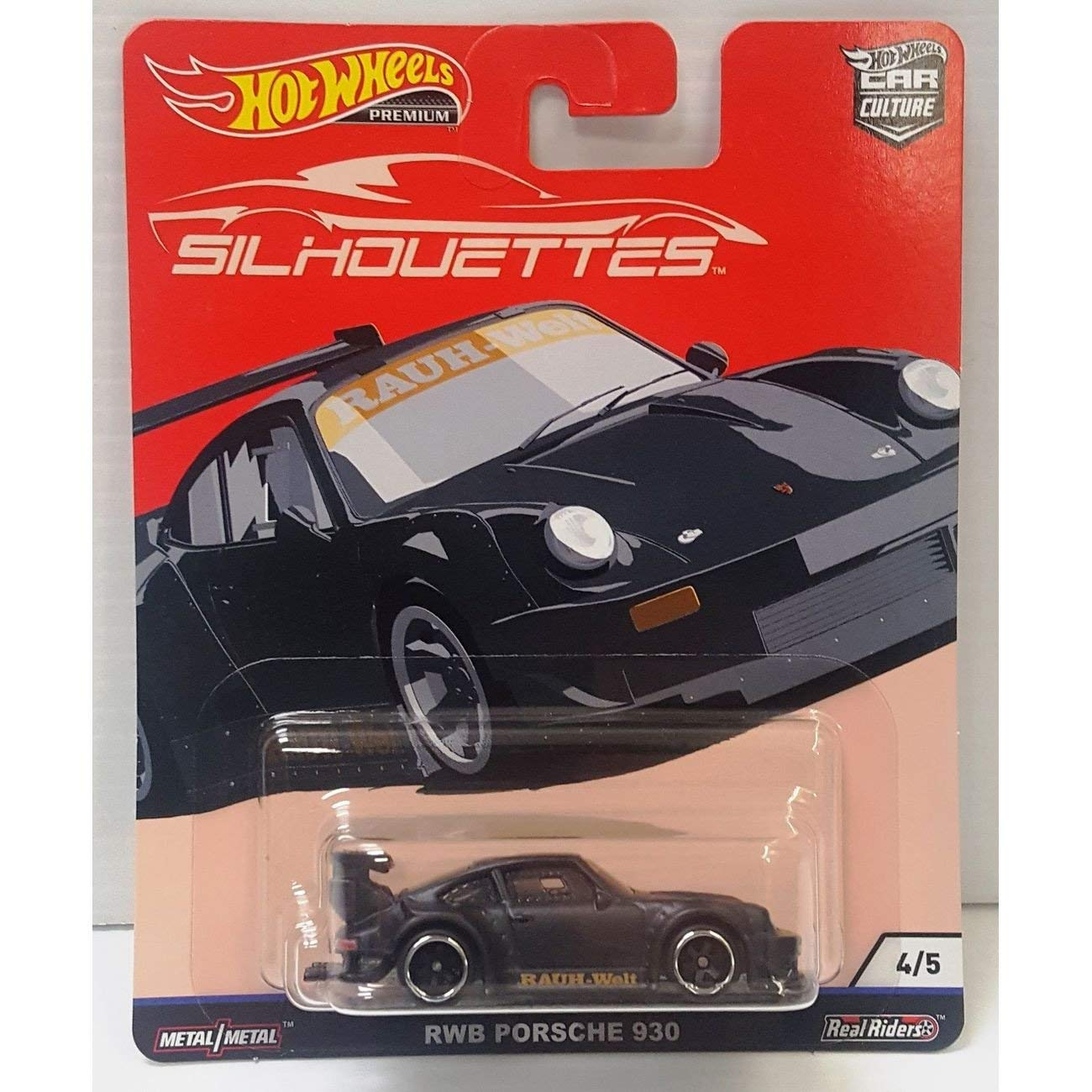 Amazon.com: Hot Wheels Car Culture RWB Porche 930 : Toys & Games