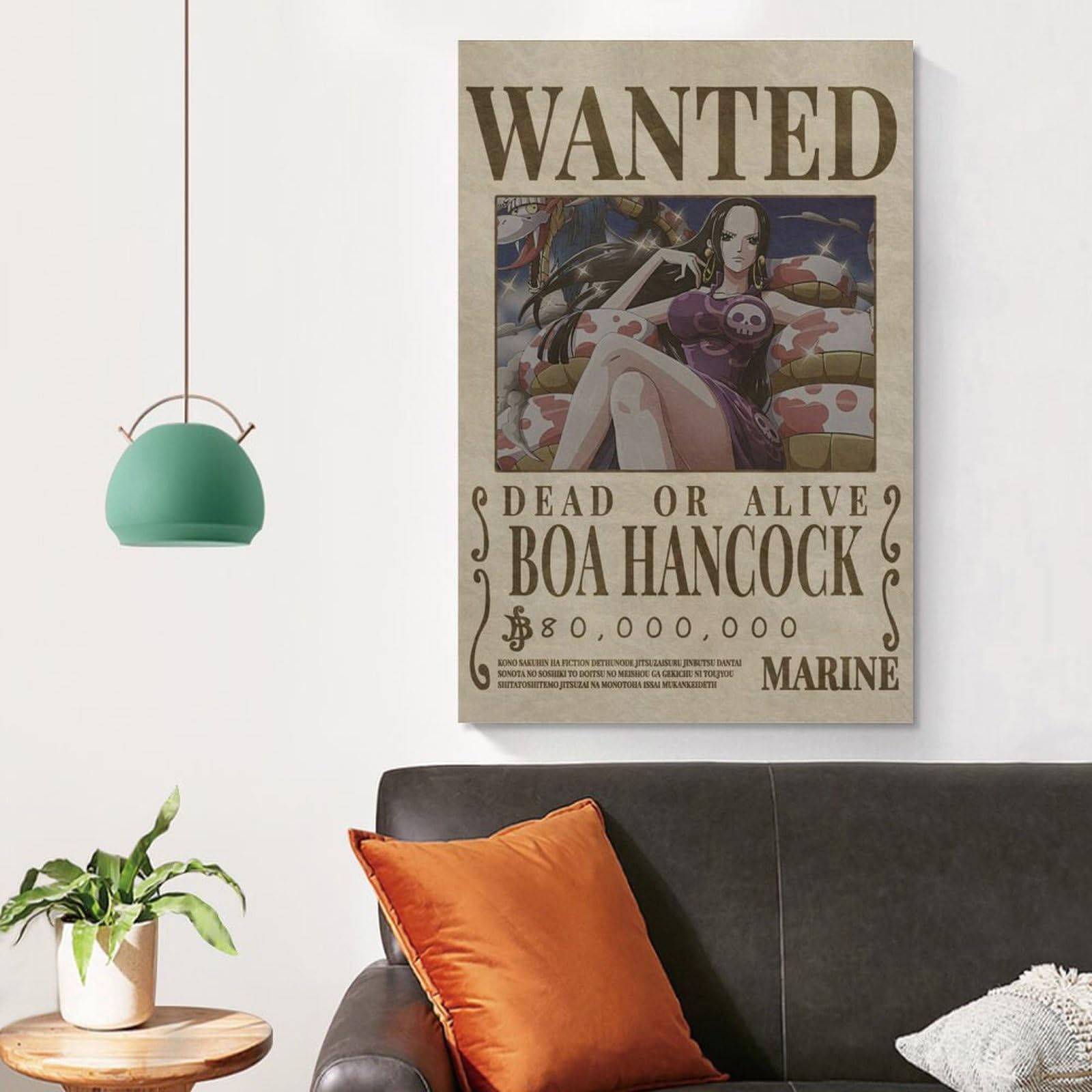 Amazon.co.jp: ワンピースアニメボア・ハンコック賞金首指名手配