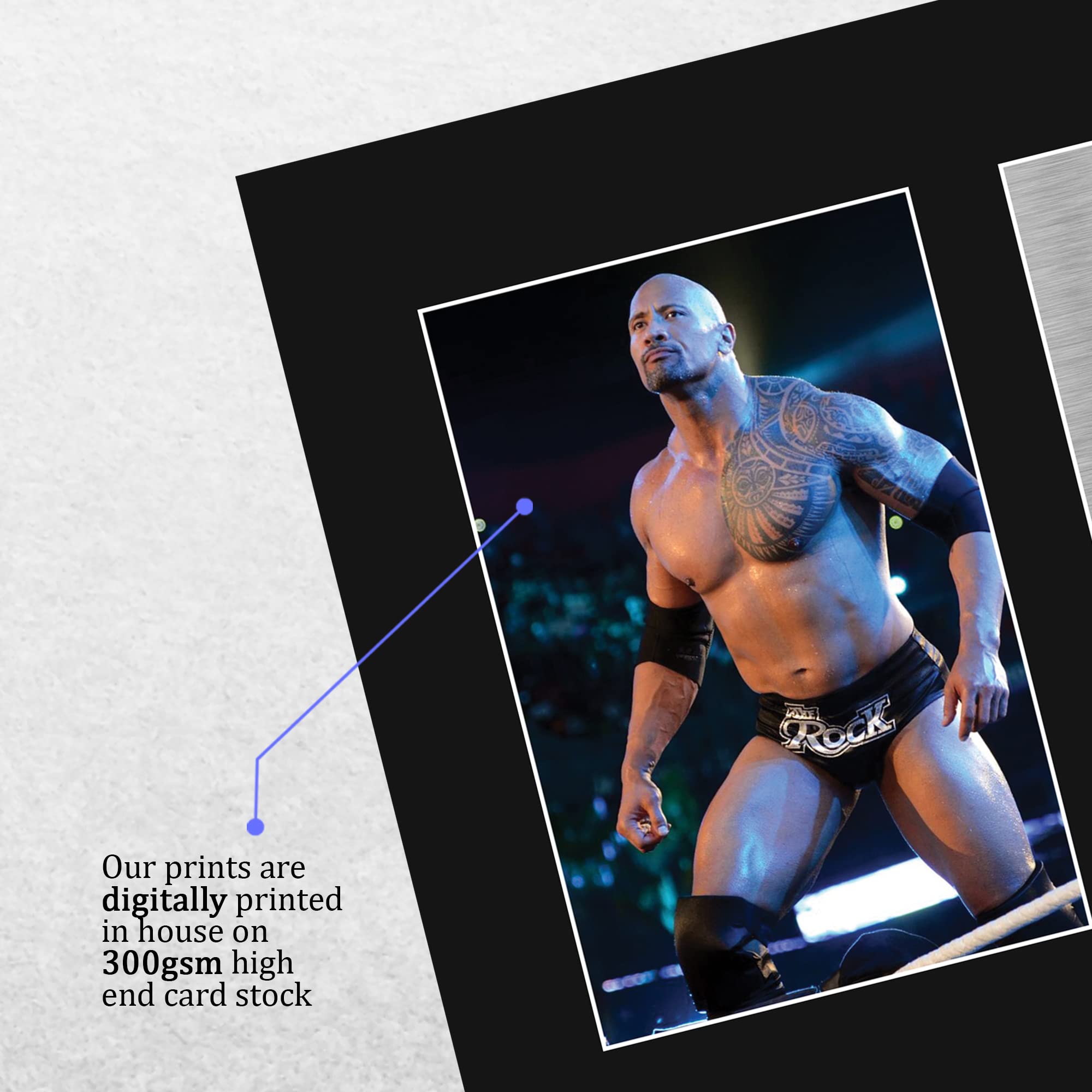 Amazon.com: HWC Trading USL Dwayne Johnson The Rock Gifts Printed