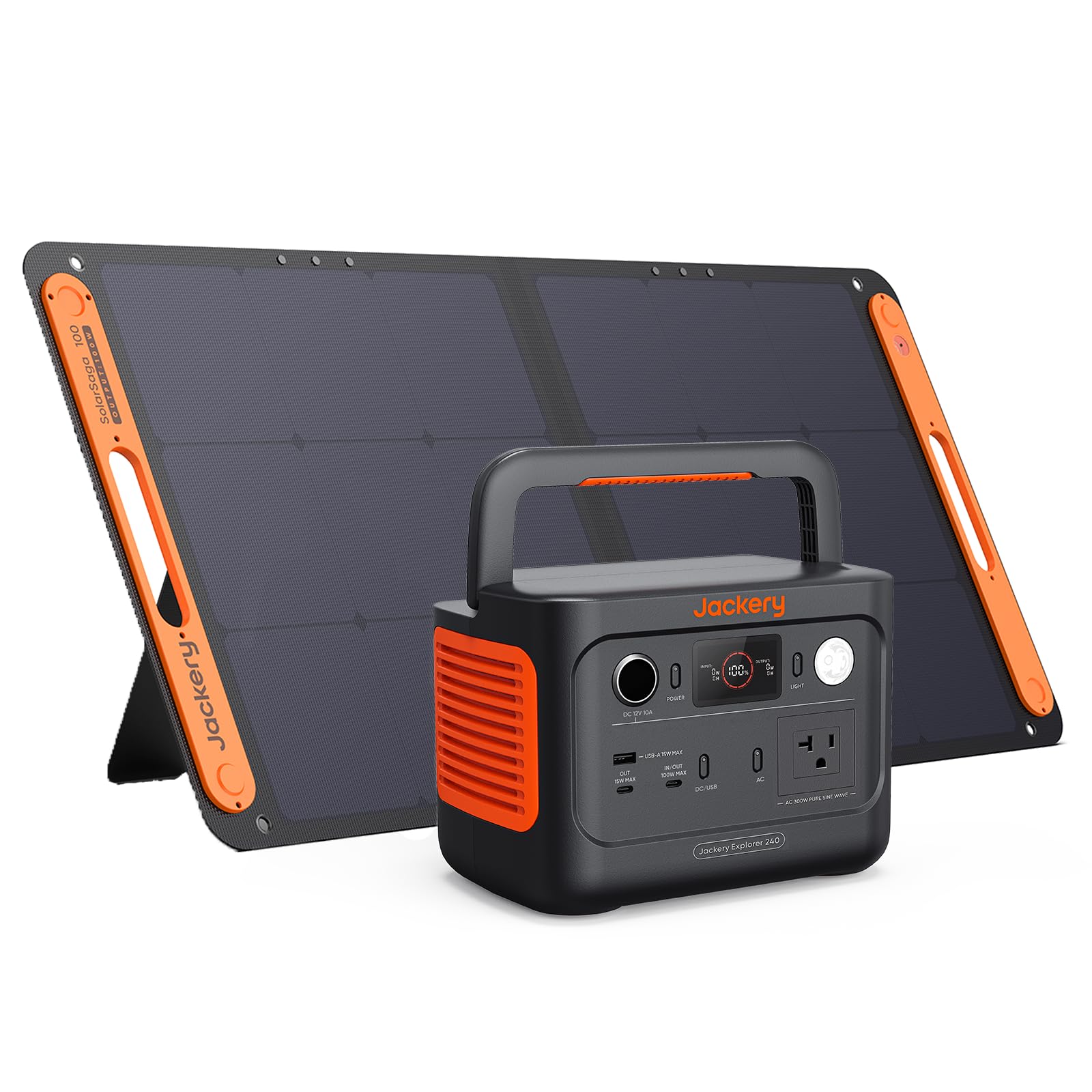 Amazon.co.jp: Jackery Solar Generator 240 New 256Wh ポータブル電源
