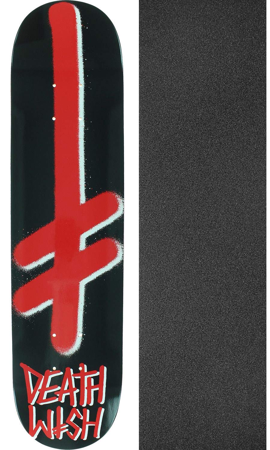 Amazon | Deathwish スケートボード ギャングロゴ ブラック/レッド