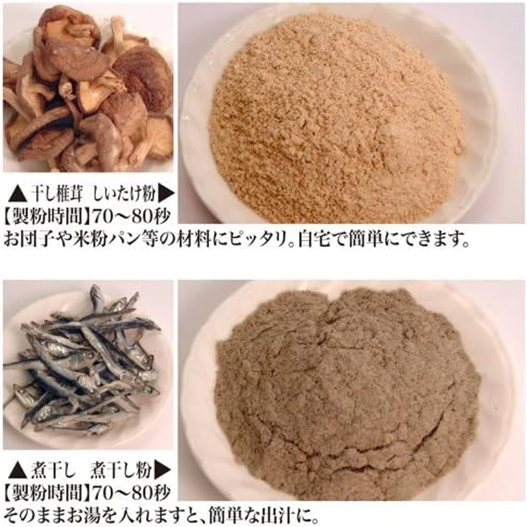 Amazon.co.jp: ひきっ粉 500cc 乾燥食品製粉器 100V 1020w MN : ホーム