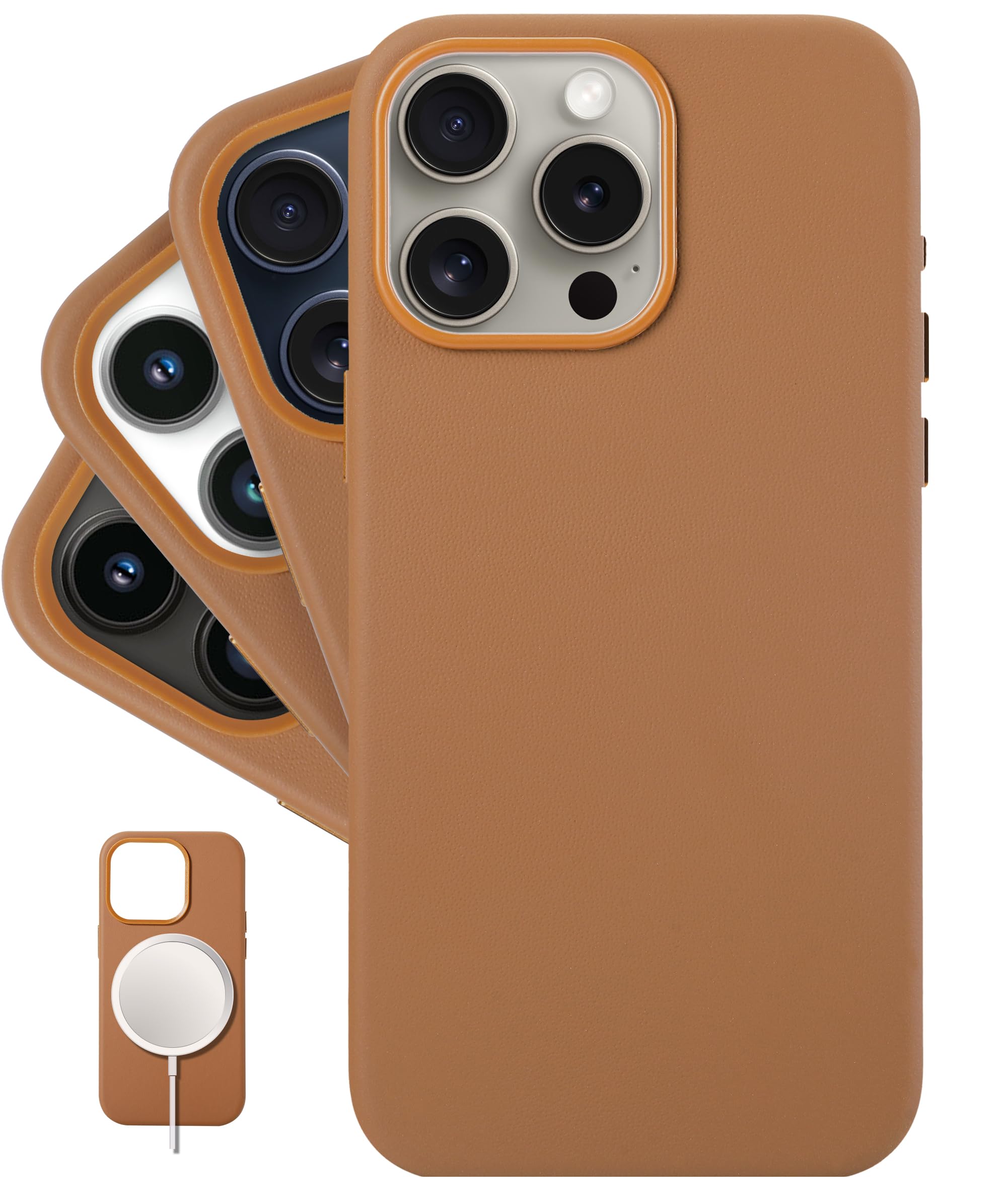 Amazon.com: LONLI Classic - (for iPhone 15 Pro) - European Nappa