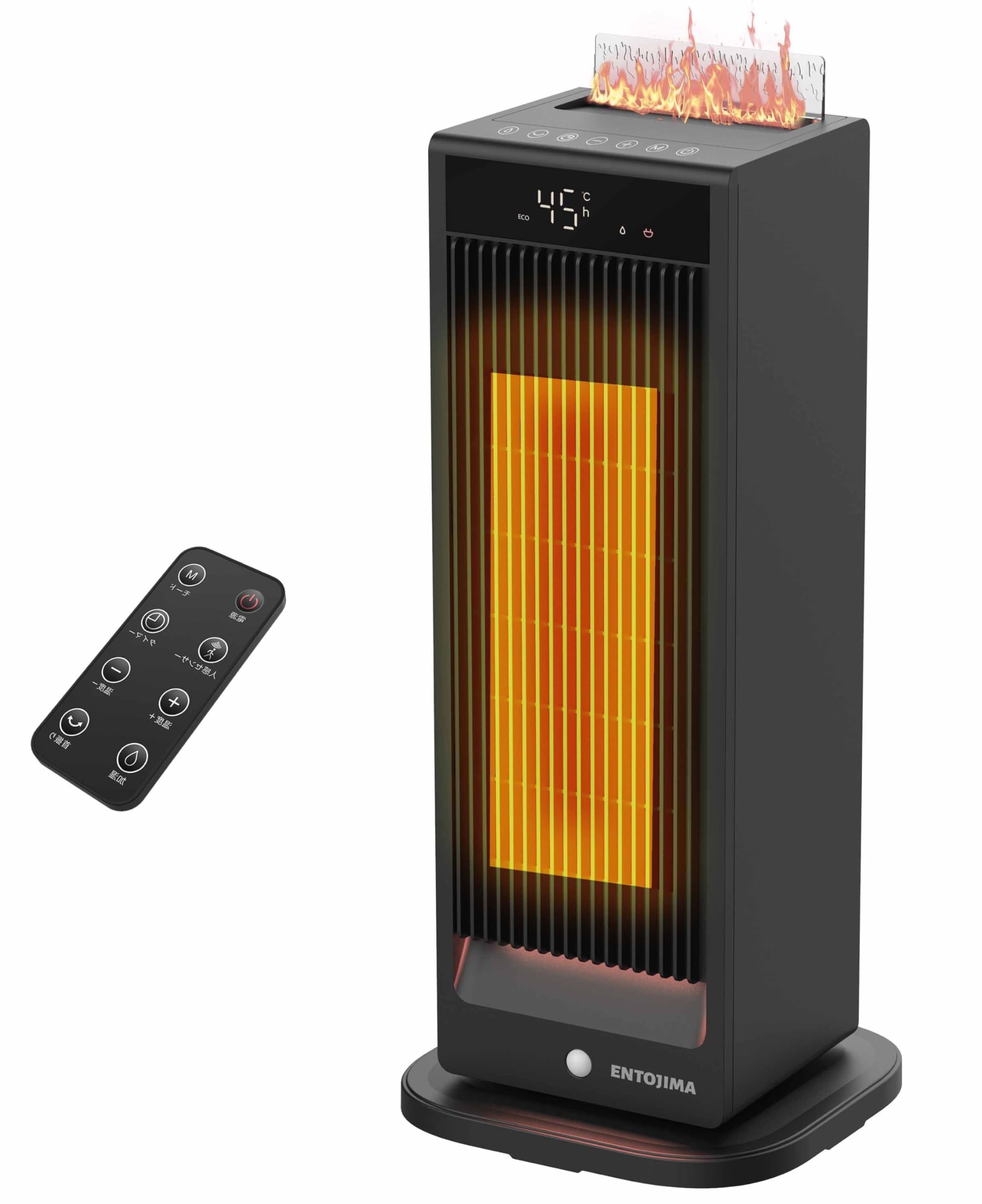 Amazon | セラミックヒーター 【冬新登場・超音波加湿機能】セラミック