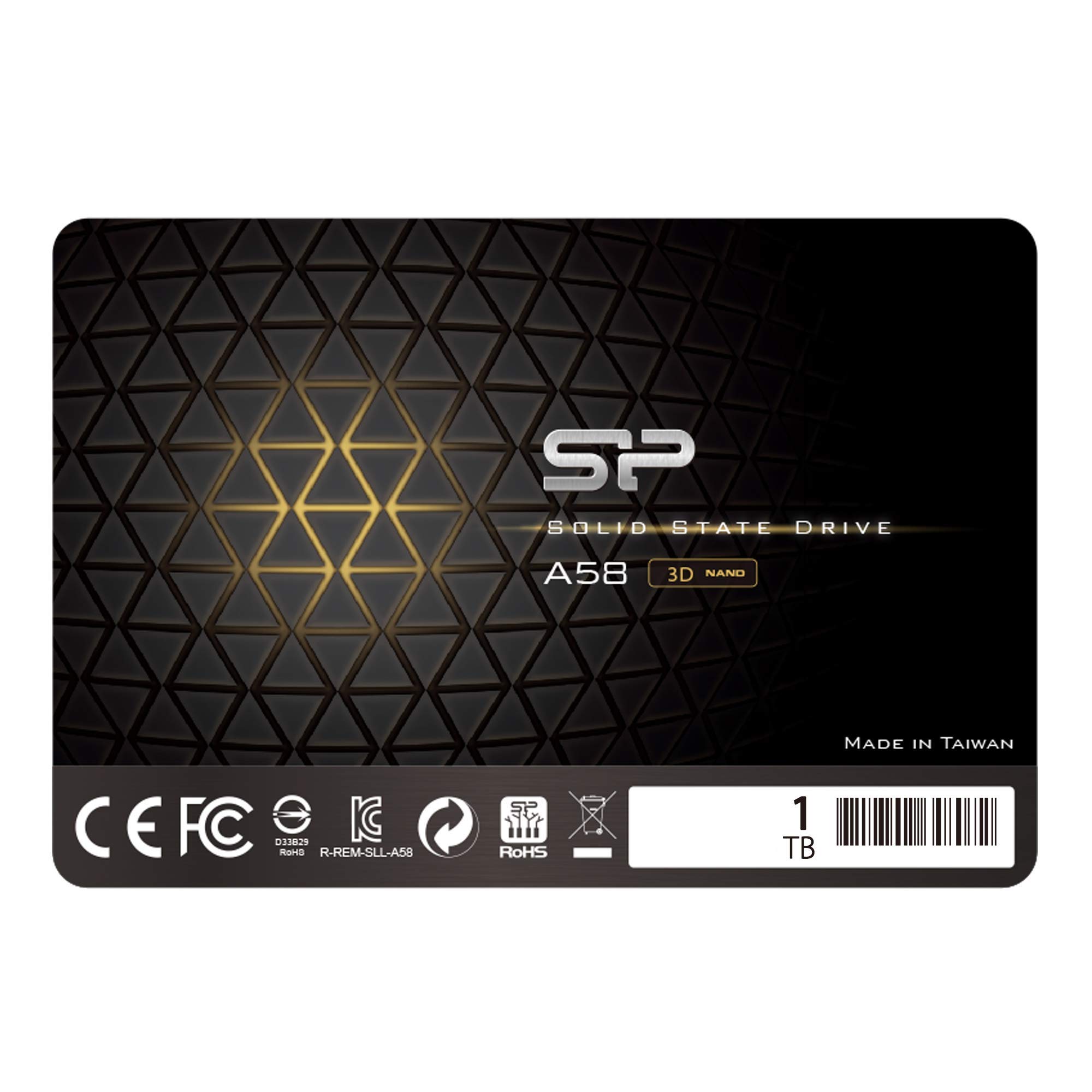 Silicon Power 1TB SSD 3D NAND A58 Performance Boost SATA III 2.5