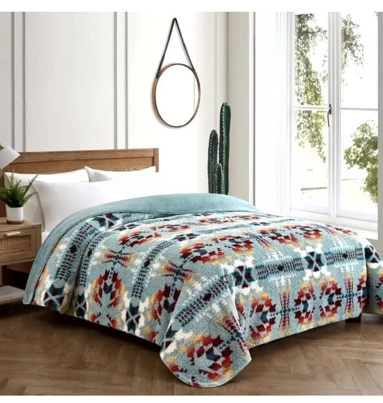 Amazon｜Pendleton シェルパフリースリバーシブルブランケット