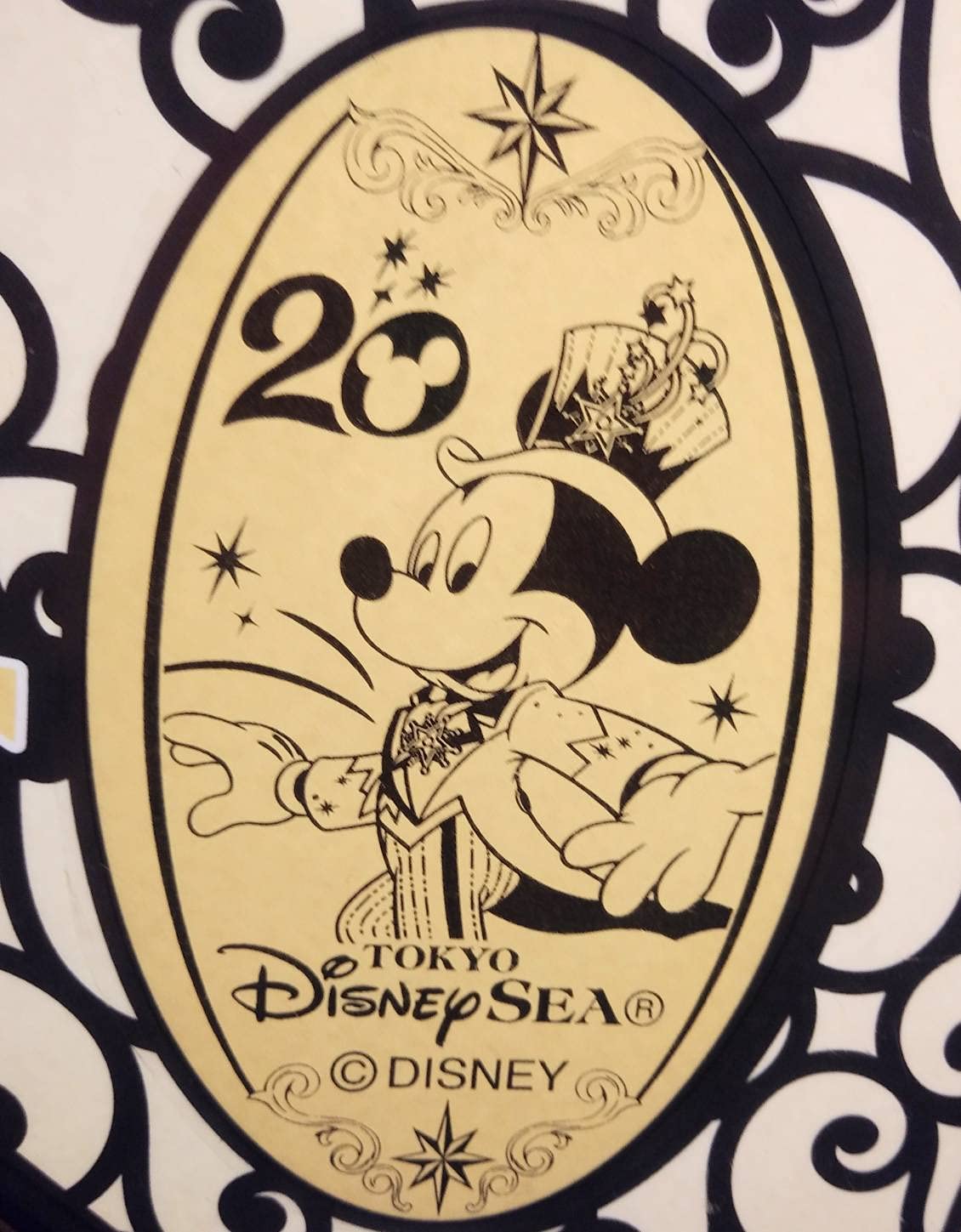 Amazon.co.jp: ディズニーシー 20周年 スーベニアメダル【ミッキー