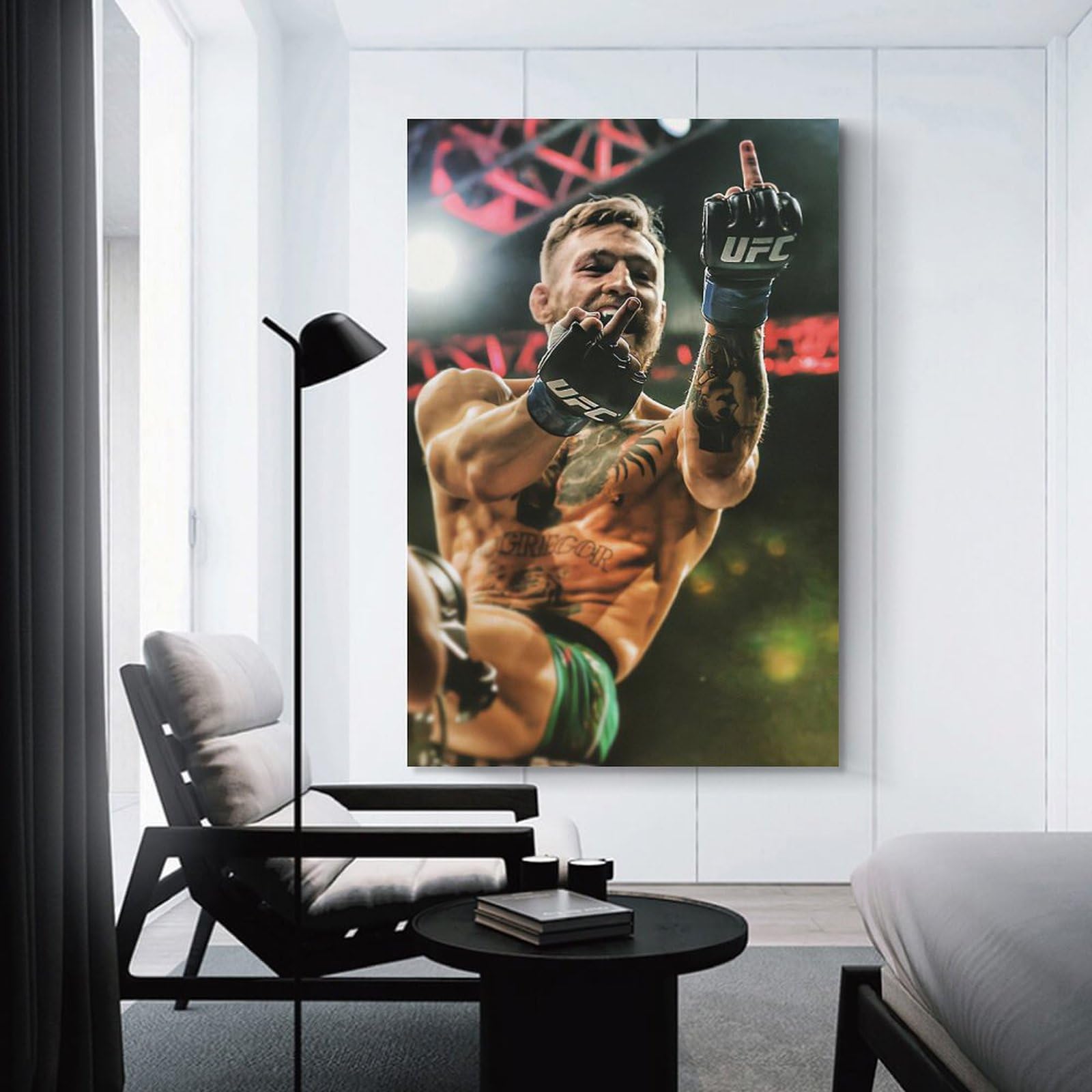 Amazon.co.jp: Conor Mcgregorコナー・マクレガー 中指ポスター アート